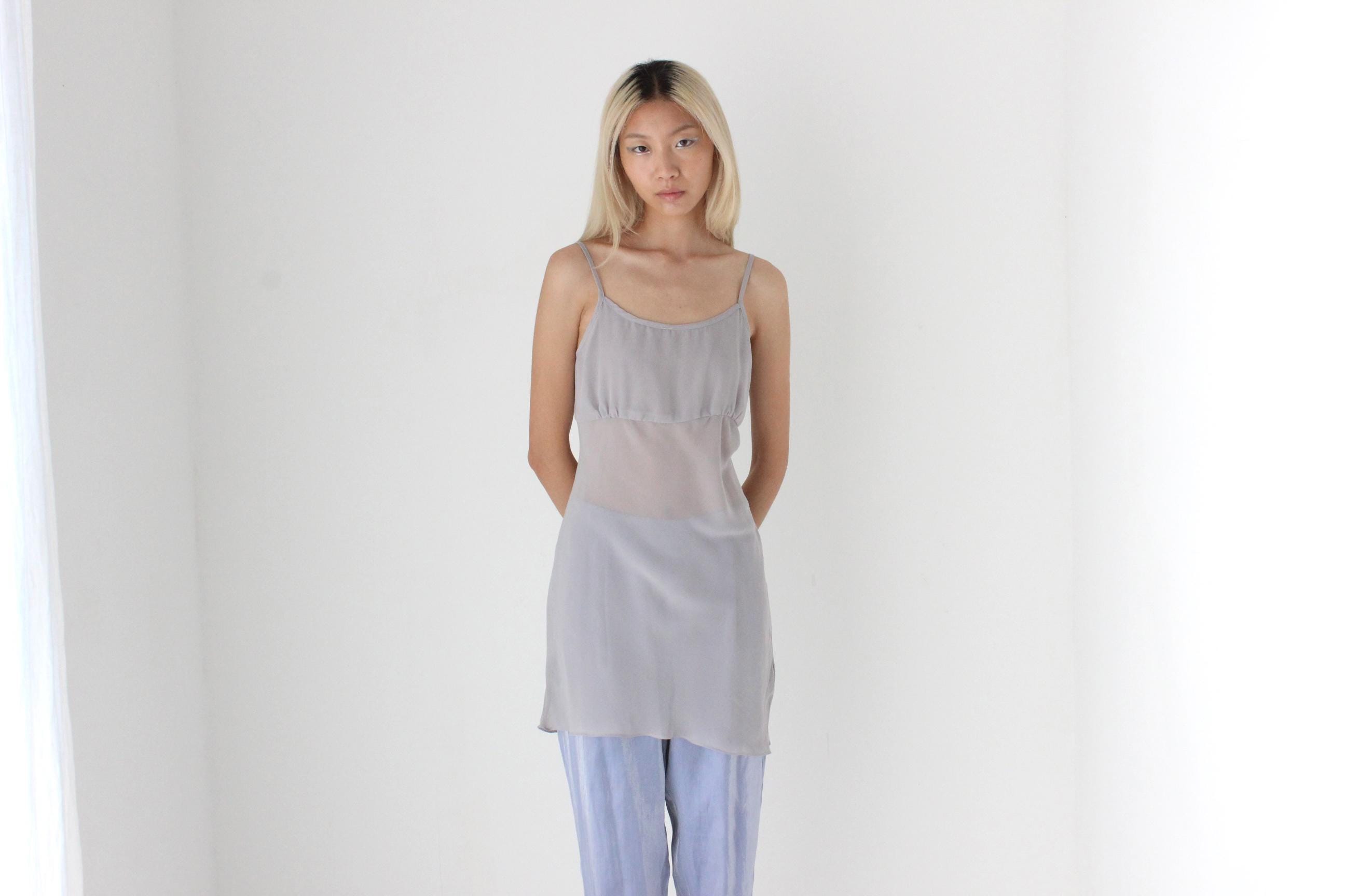 FUTURISM 90s Semi Sheer Layering Slip