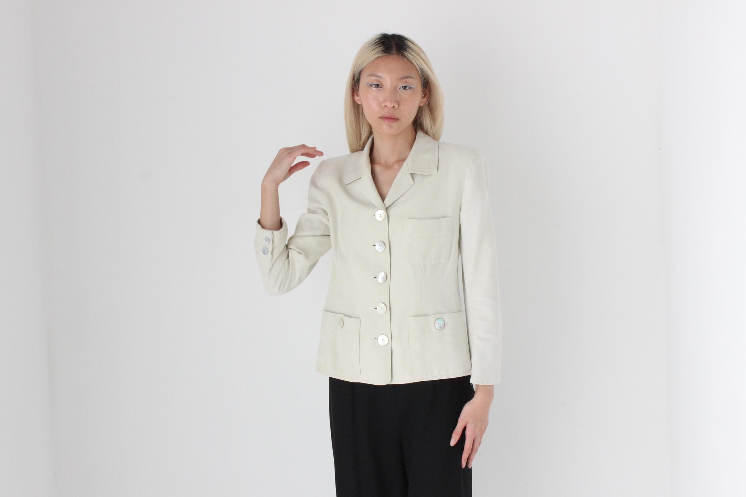 FUTURISM 90s Sonia Rykiel Pocket Shirt / Jacket