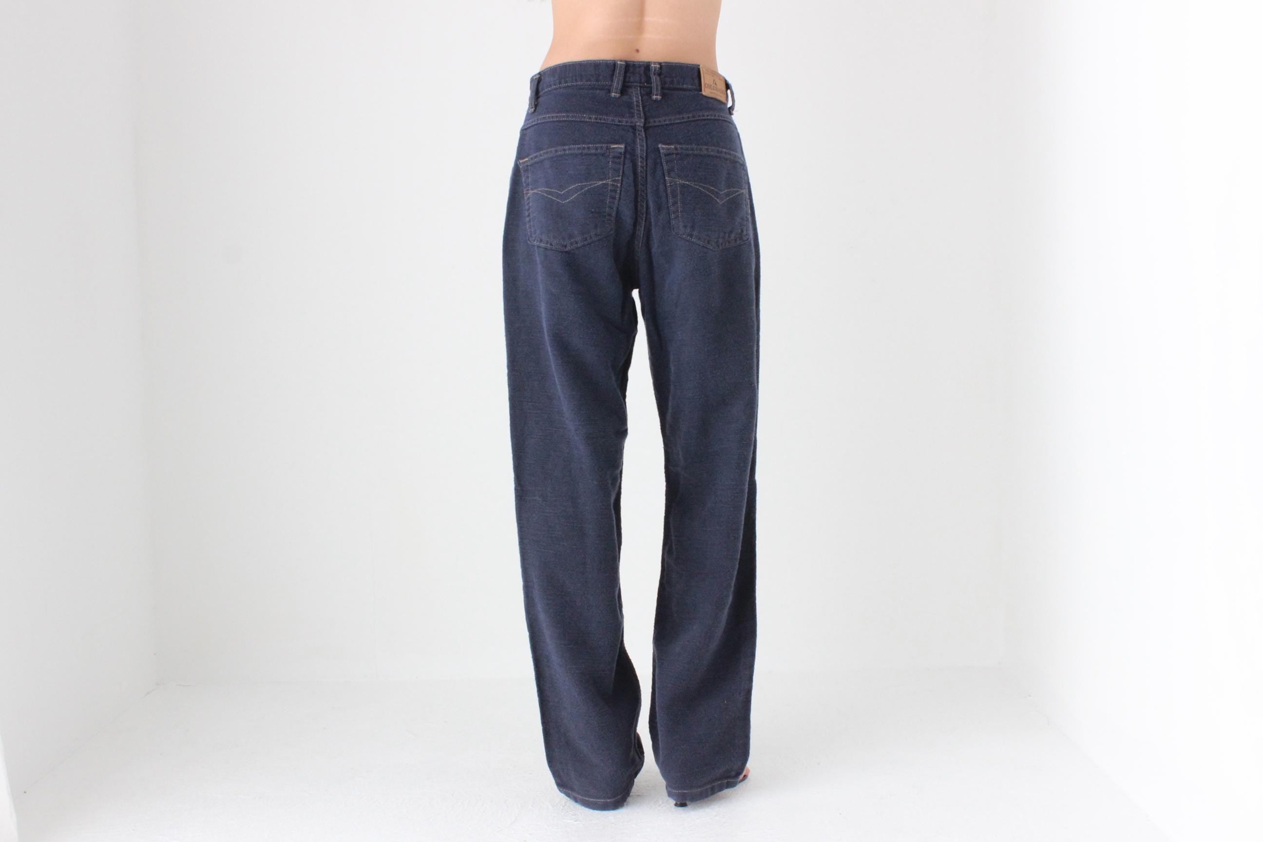 FUTURISM 90s Natural Ramie Relaxed Jeans