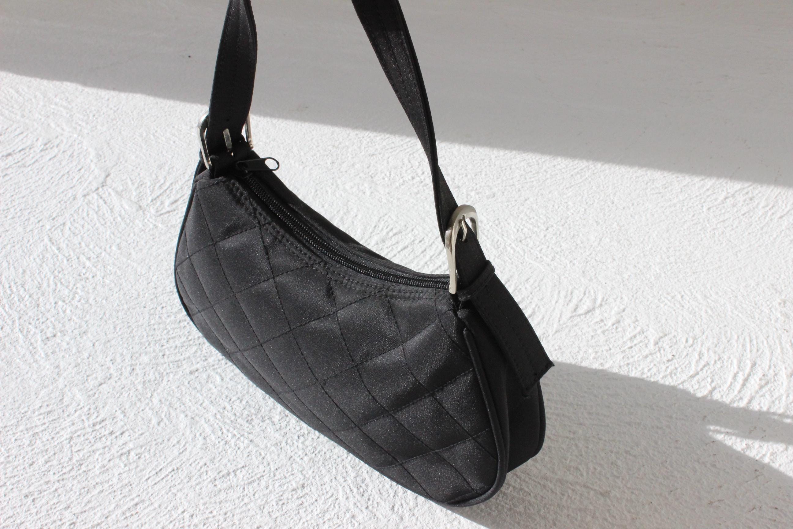 FUTURISM Y2K Quilted Nylon Mini Handbag