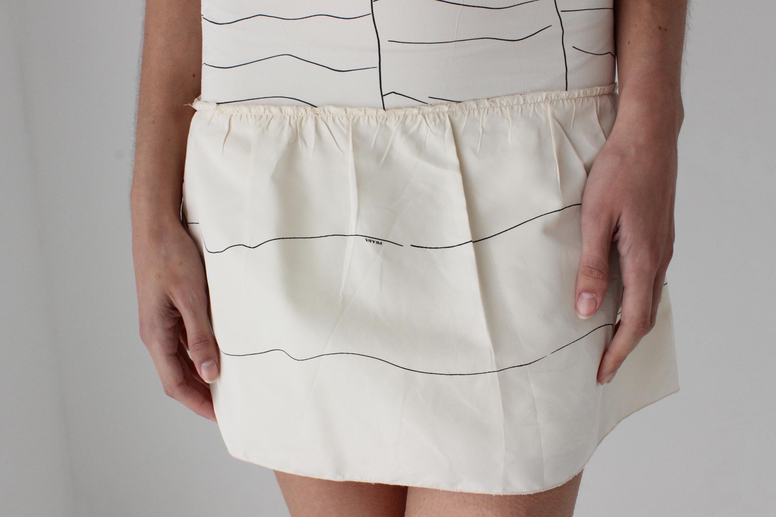 PRADA SS 2006 Silk Taffeta Mini