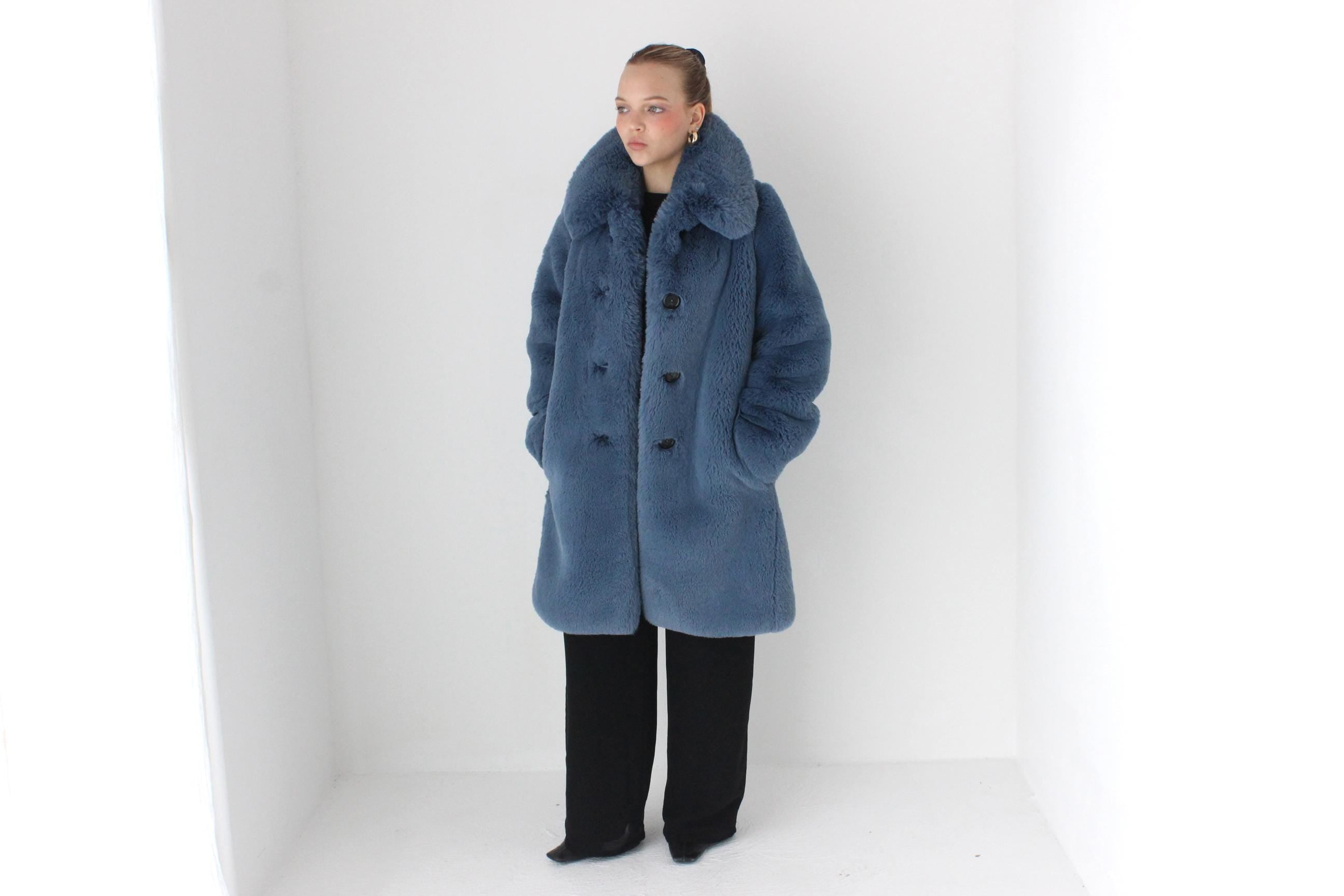 MAJOR 2018 Marc Jacobs Softest Plush Faux Fur Coat - [Fall Runway Look 15]