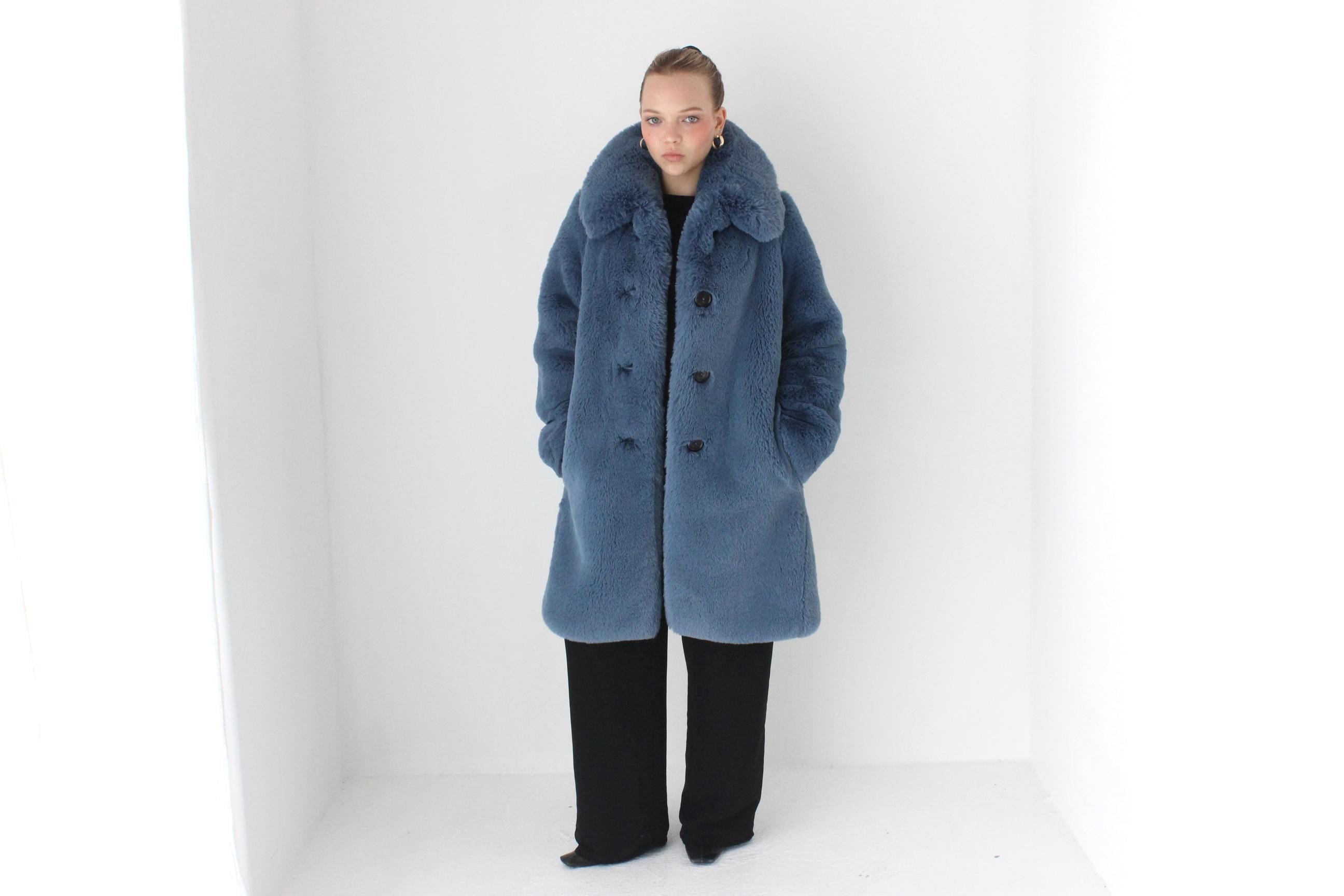 MAJOR 2018 Marc Jacobs Softest Plush Faux Fur Coat - [Fall Runway Look 15]