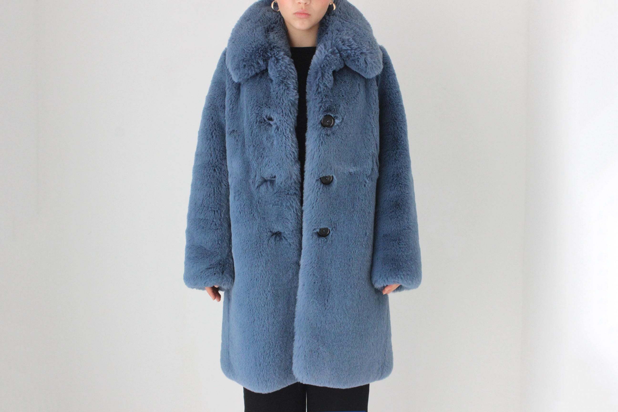 MAJOR 2018 Marc Jacobs Softest Plush Faux Fur Coat - [Fall Runway Look 15]