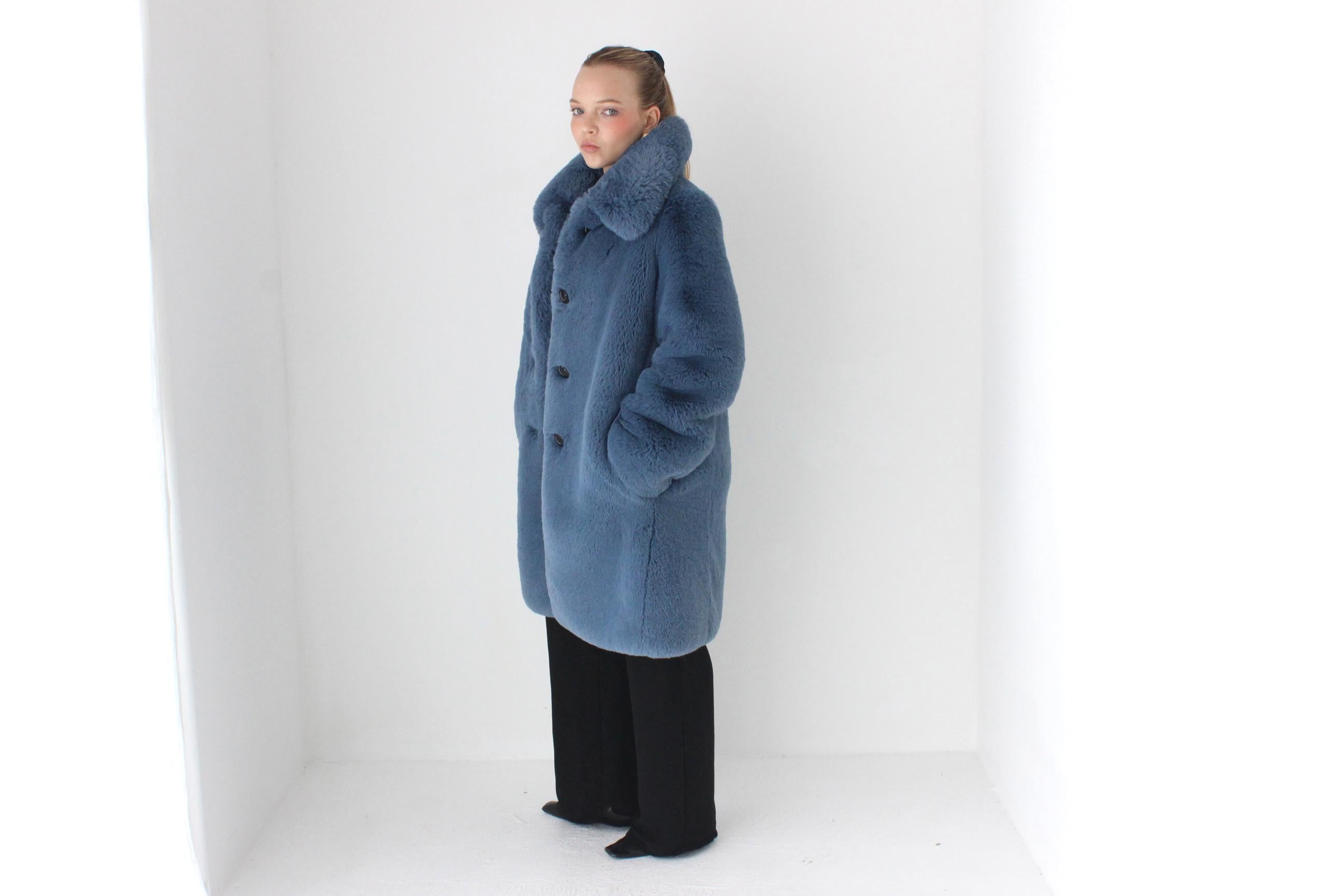 MAJOR 2018 Marc Jacobs Softest Plush Faux Fur Coat - [Fall Runway Look 15]