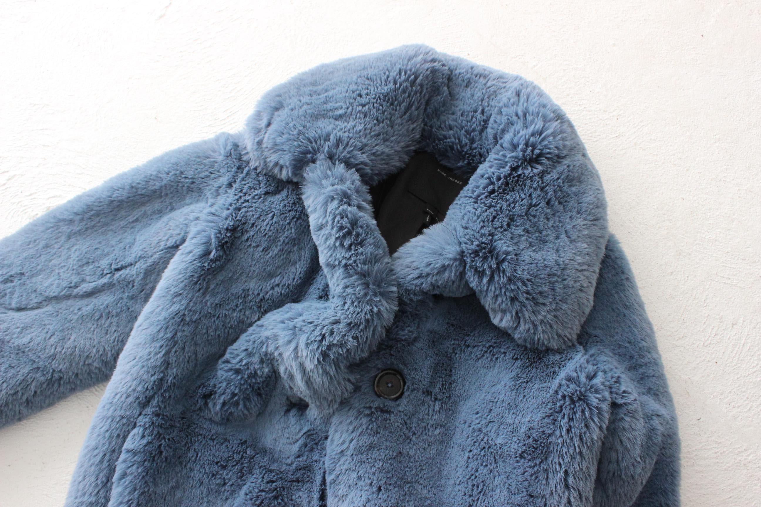 MAJOR 2018 Marc Jacobs Softest Plush Faux Fur Coat - [Fall Runway Look 15]