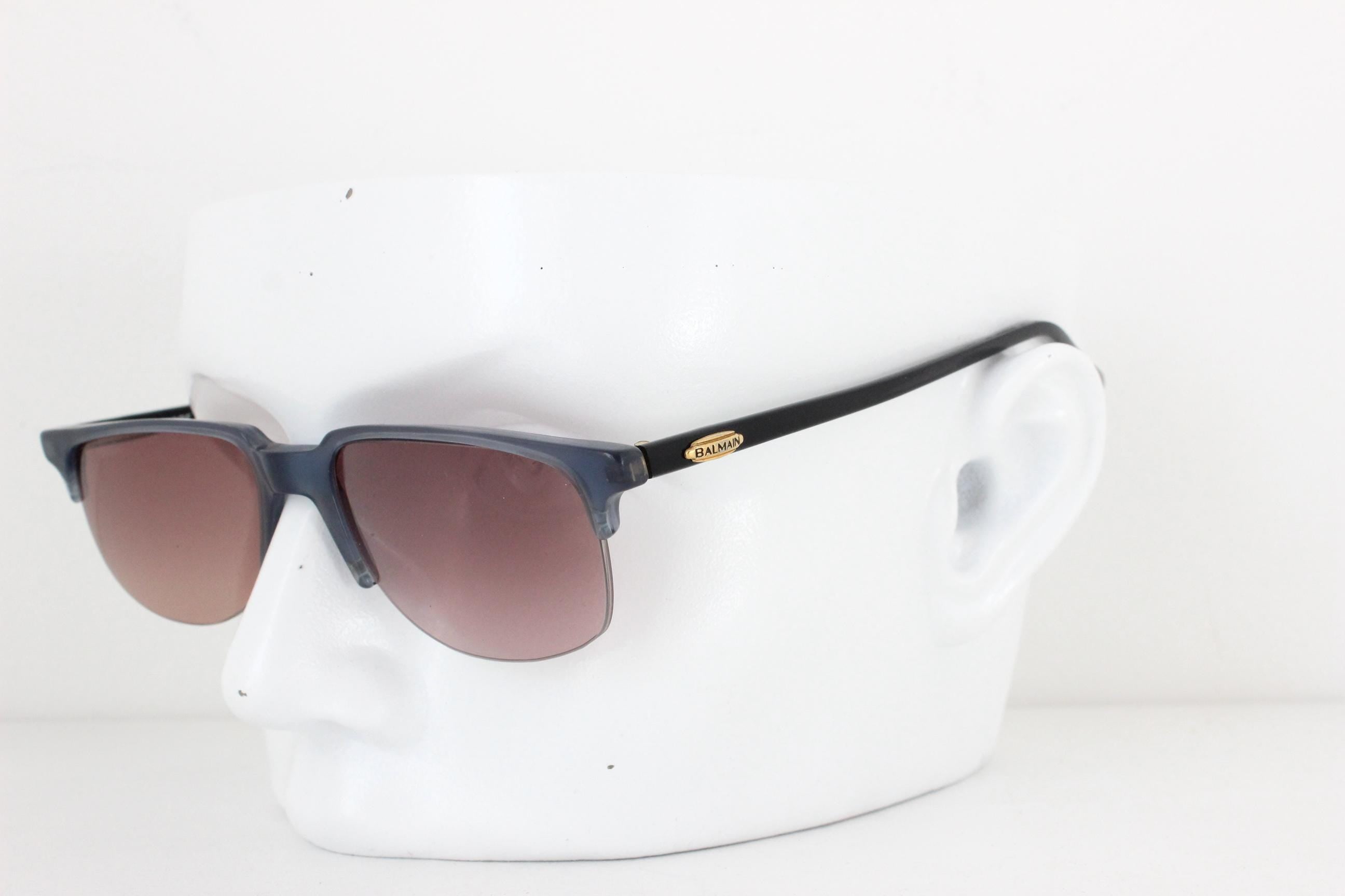 FRENCH COLLECTION 80s Balmain Paris Wayfarer Sunglasses