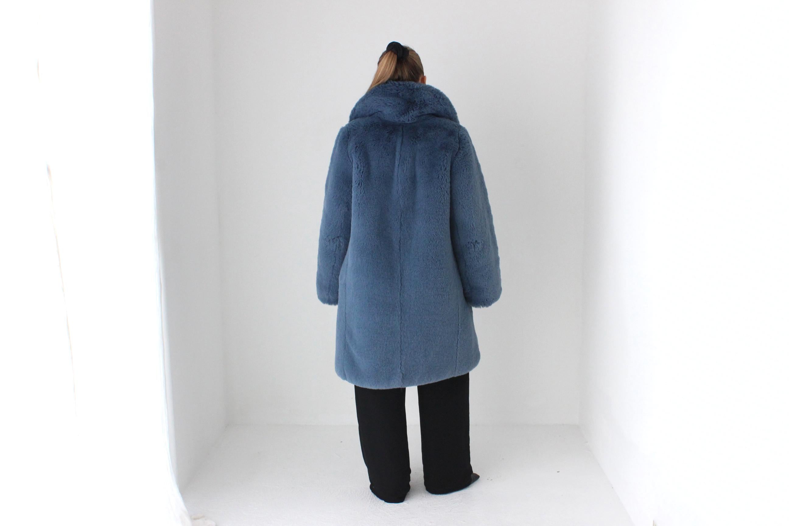 MAJOR 2018 Marc Jacobs Softest Plush Faux Fur Coat - [Fall Runway Look 15]
