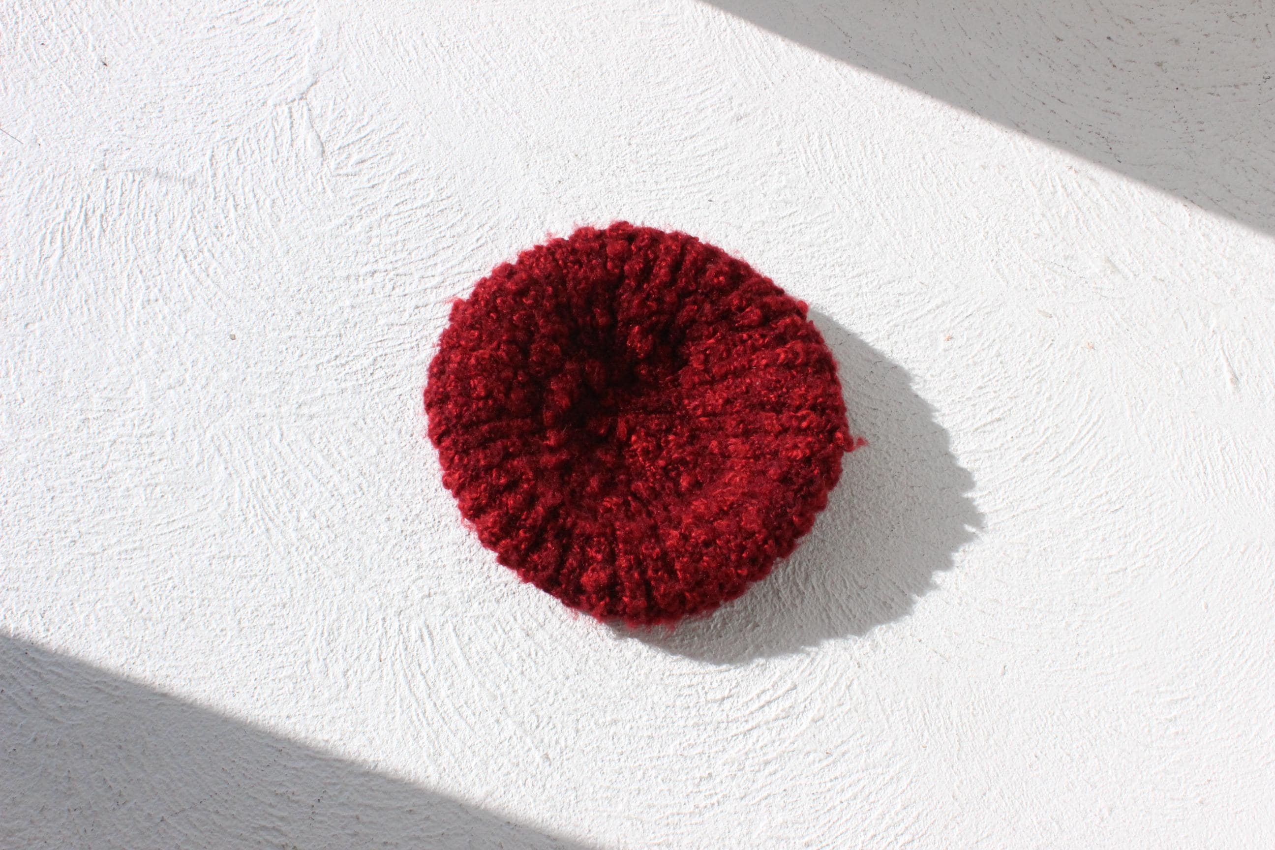 FRENCH COLLECTION 90s Hand Knit Slouchy Parisian Beret