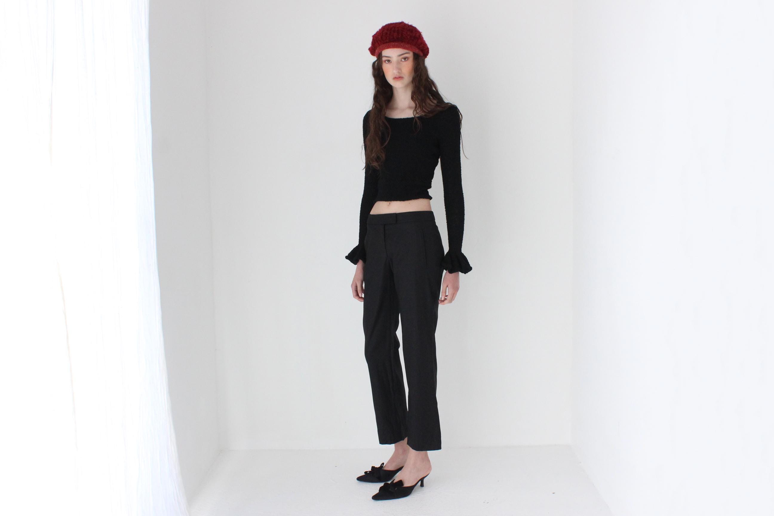 FRENCH COLLECTION 2000s YSL Rive Gauche Wool Trousers