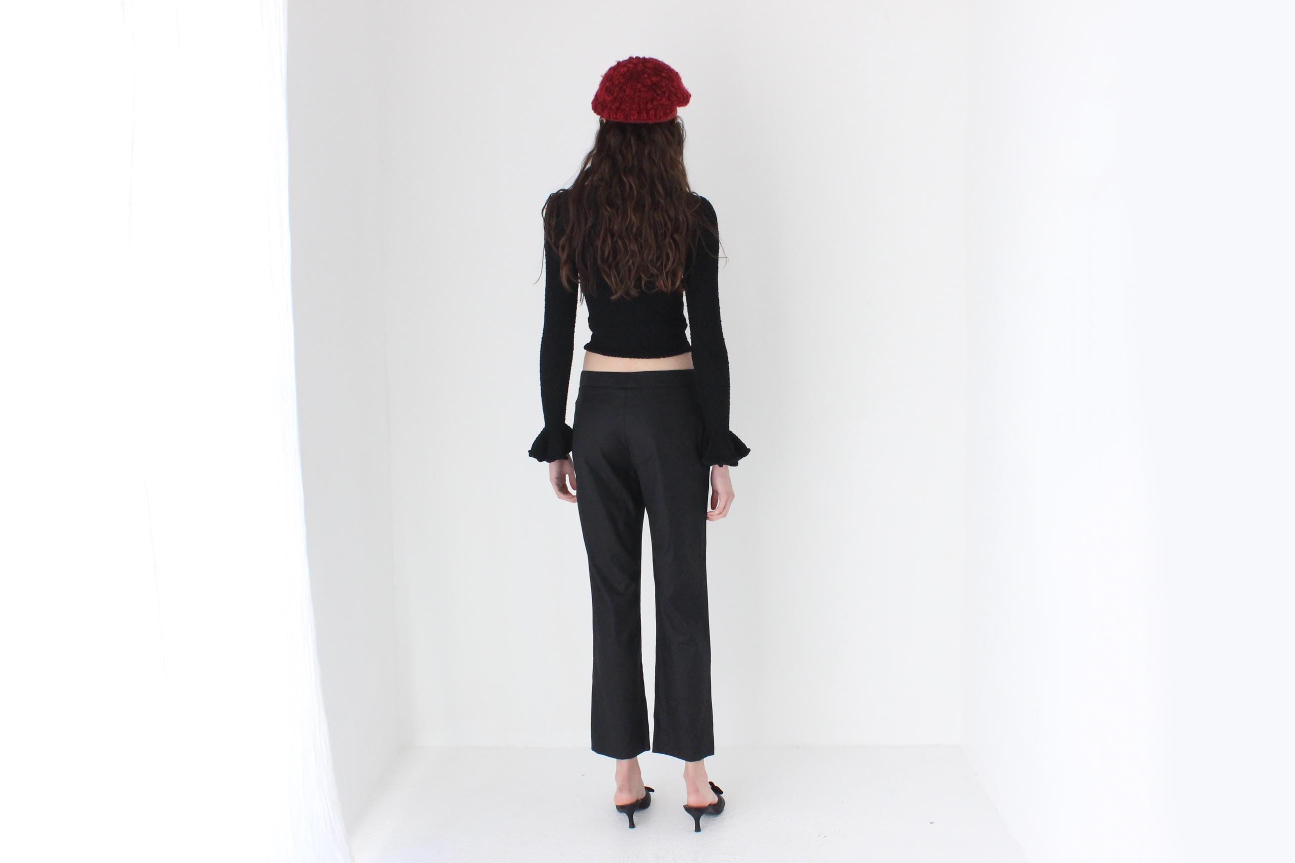 FRENCH COLLECTION 2000s YSL Rive Gauche Wool Trousers