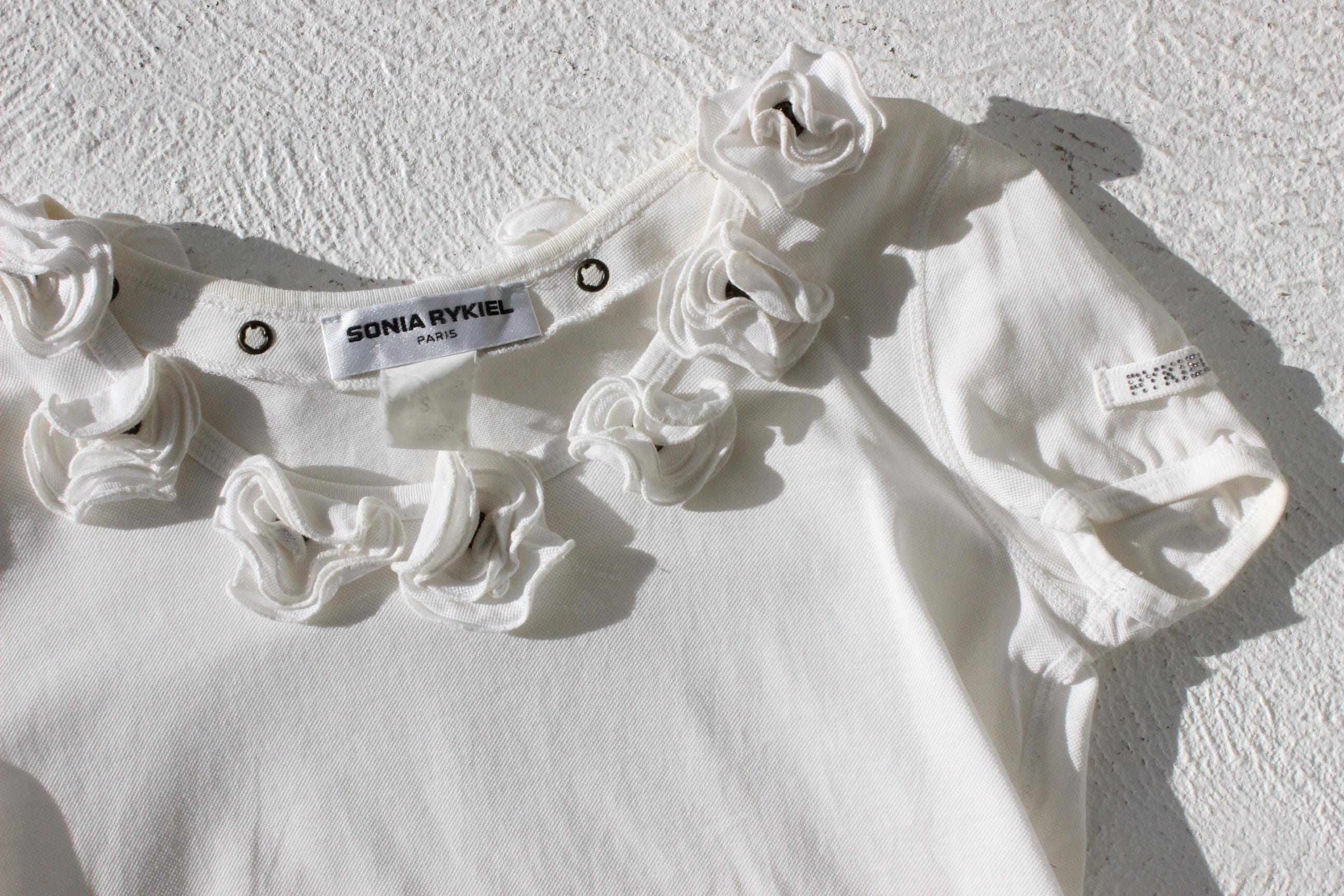 FRENCH COLLECTION Y2K Sonia Rykiel Rosette Tee