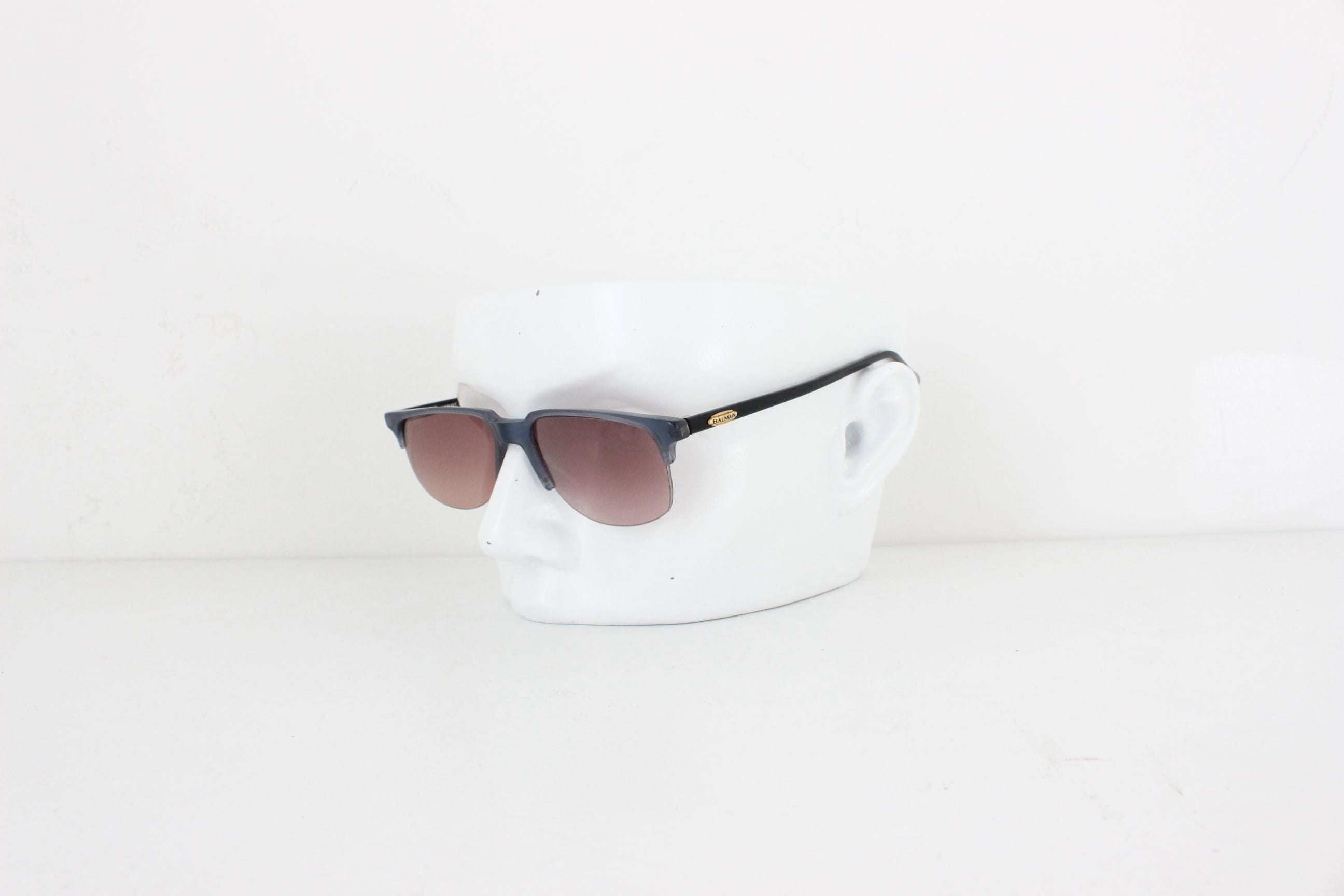 FRENCH COLLECTION 80s Balmain Paris Wayfarer Sunglasses