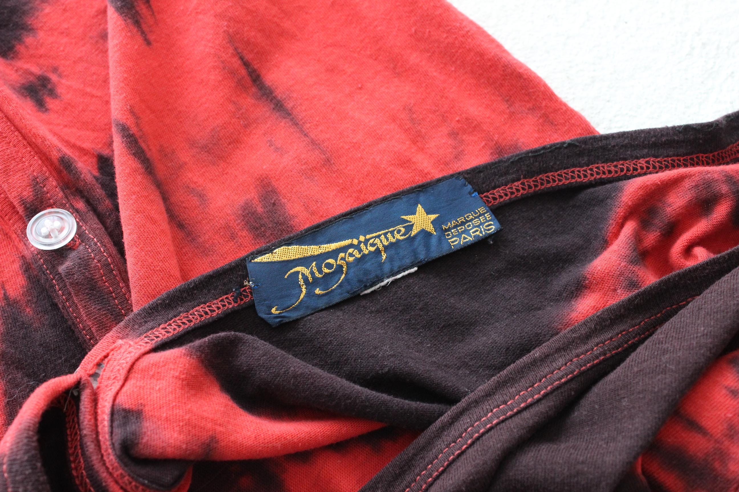 FRENCH COLLECTION 90s Reversible Tie Dye Top