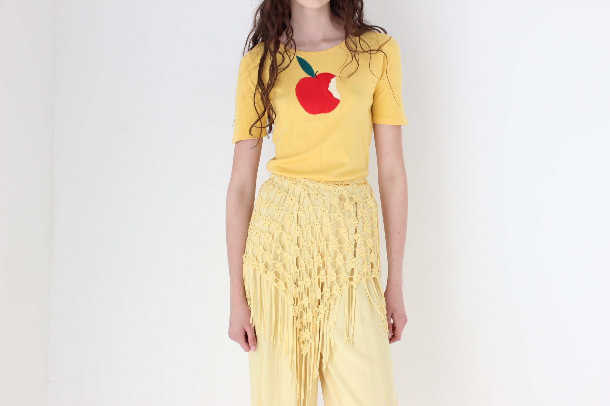 FRENCH COLLECTION 70s Hand Sewn 'Pomme' Tee