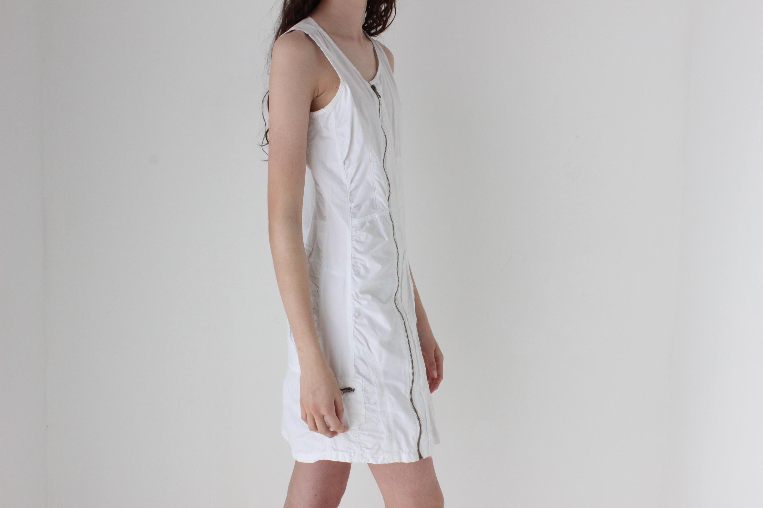 FRENCH COLLECTION Y2K Cotton Cargo Dress