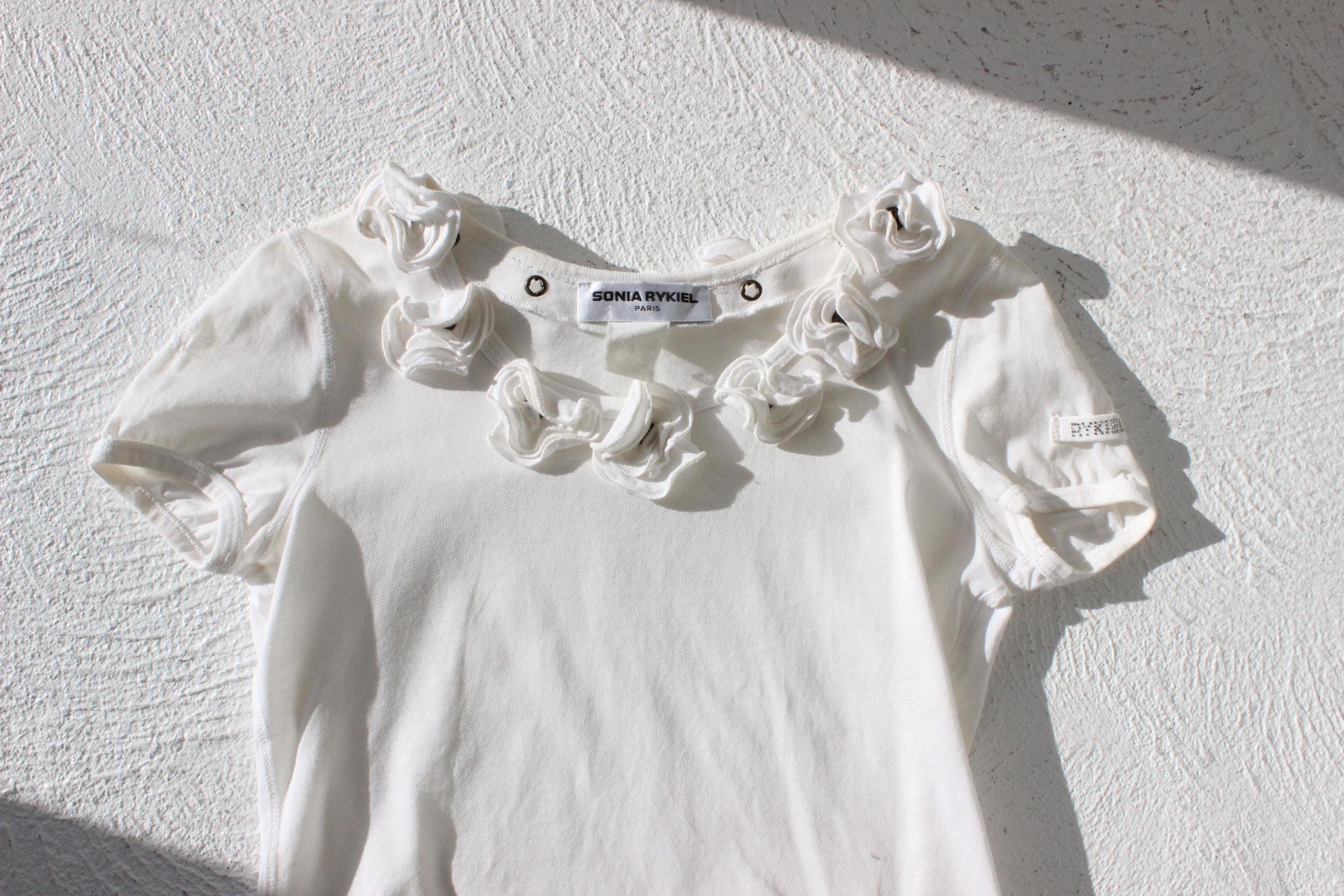 FRENCH COLLECTION Y2K Sonia Rykiel Rosette Tee