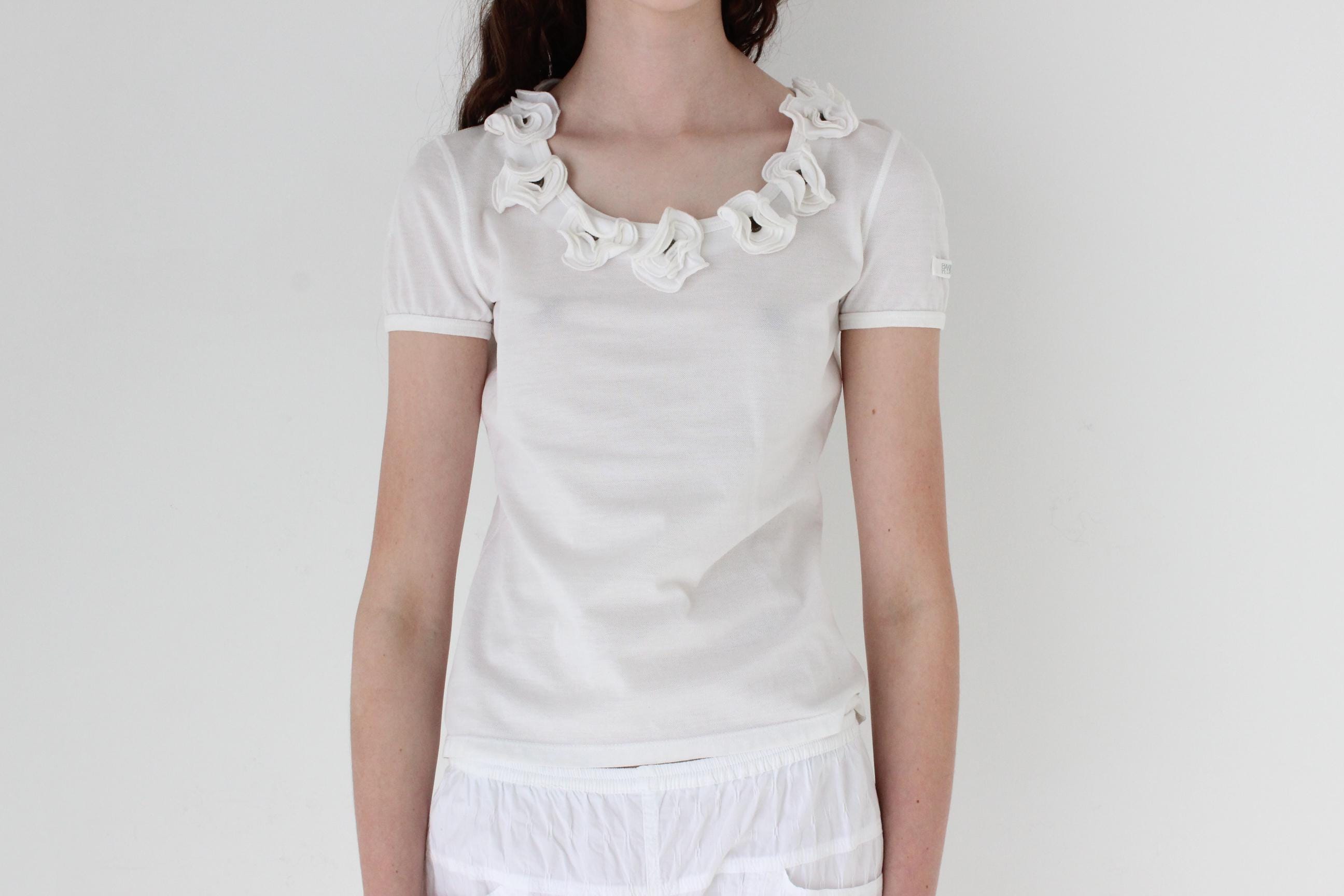 FRENCH COLLECTION Y2K Sonia Rykiel Rosette Tee