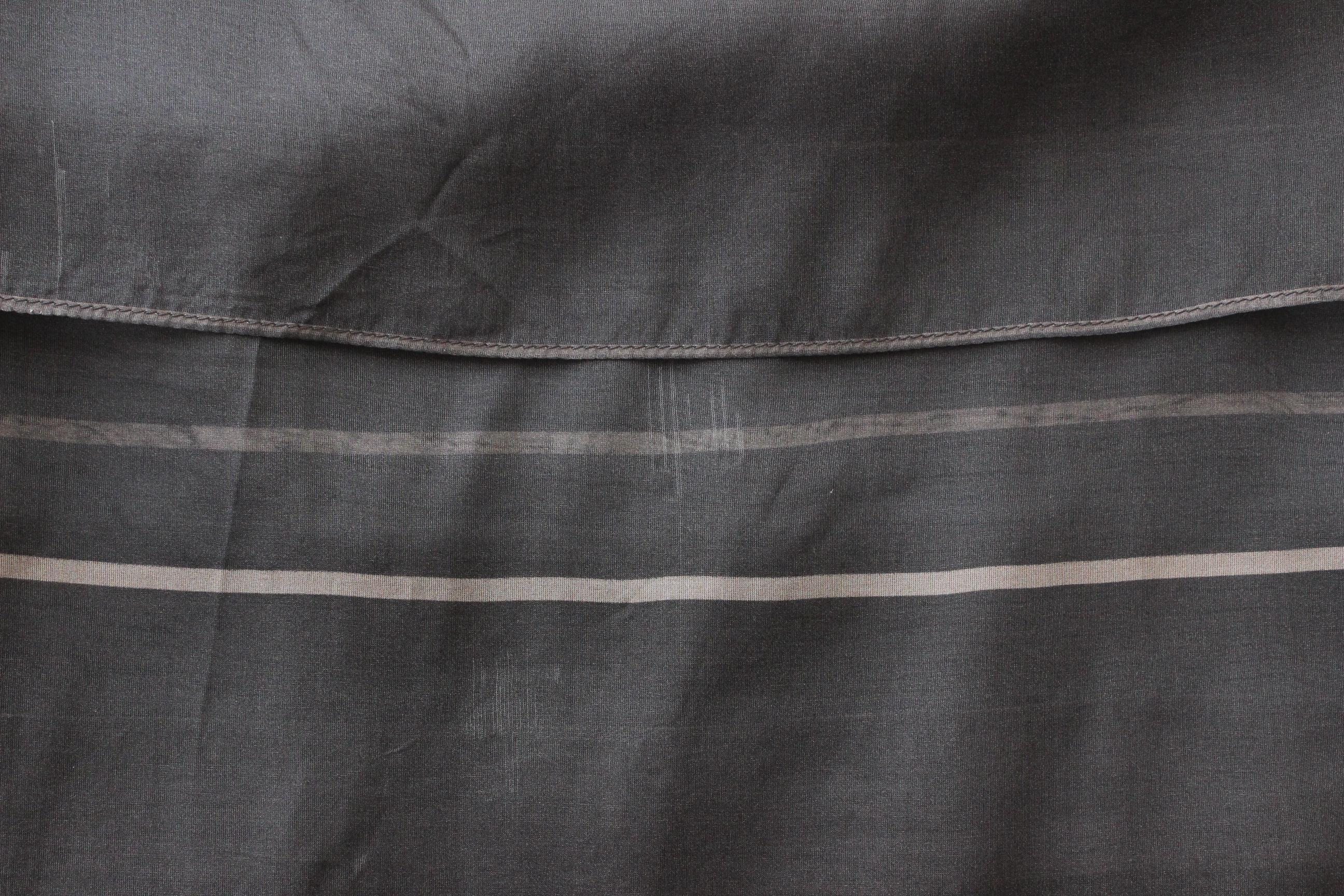 FRENCH COLLECTION 2000s Luxury Designer Brunello Cucinelli Tiered Silk Maxi Skirt w/ Asymmetric Ruffle