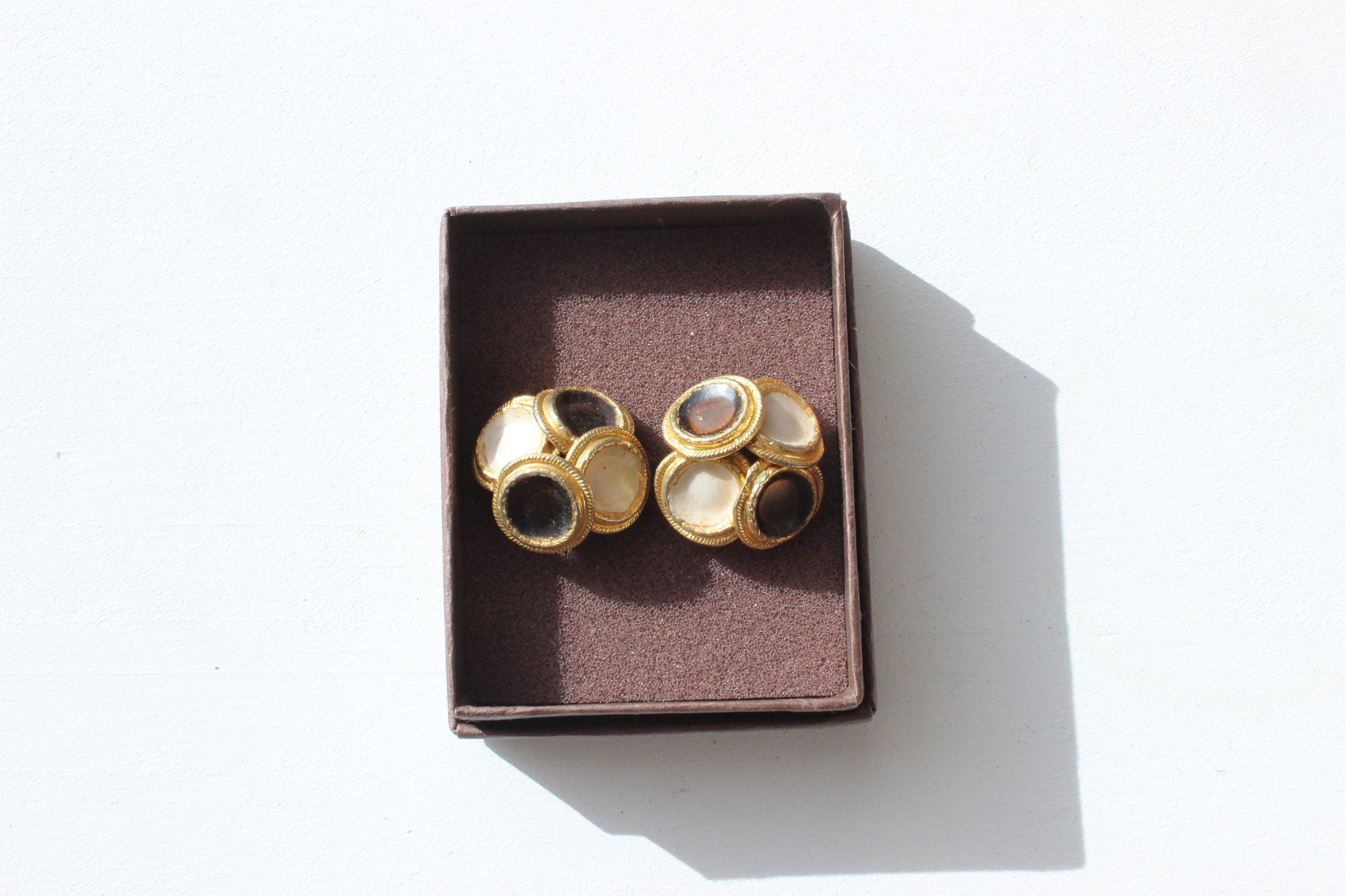 FRENCH COLLECTION 80s Baroque Clip On Earrings