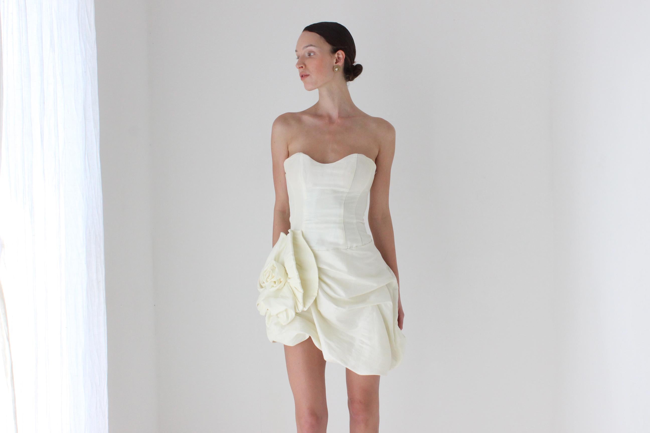 Y2K Taffeta Bubble Mini