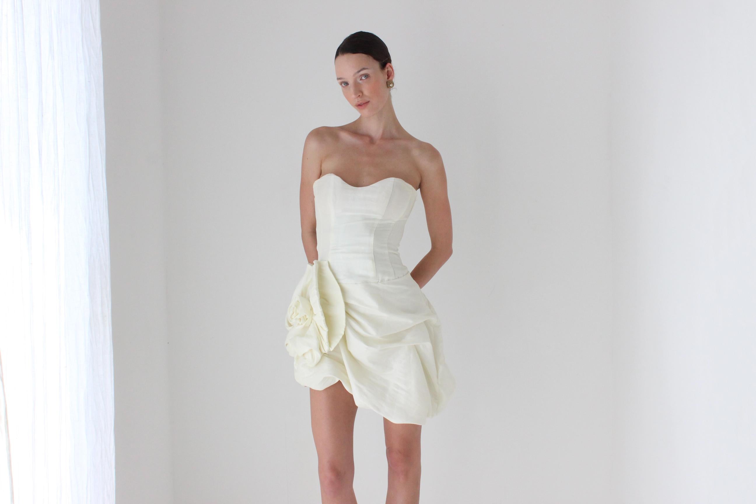 Y2K Taffeta Bubble Mini