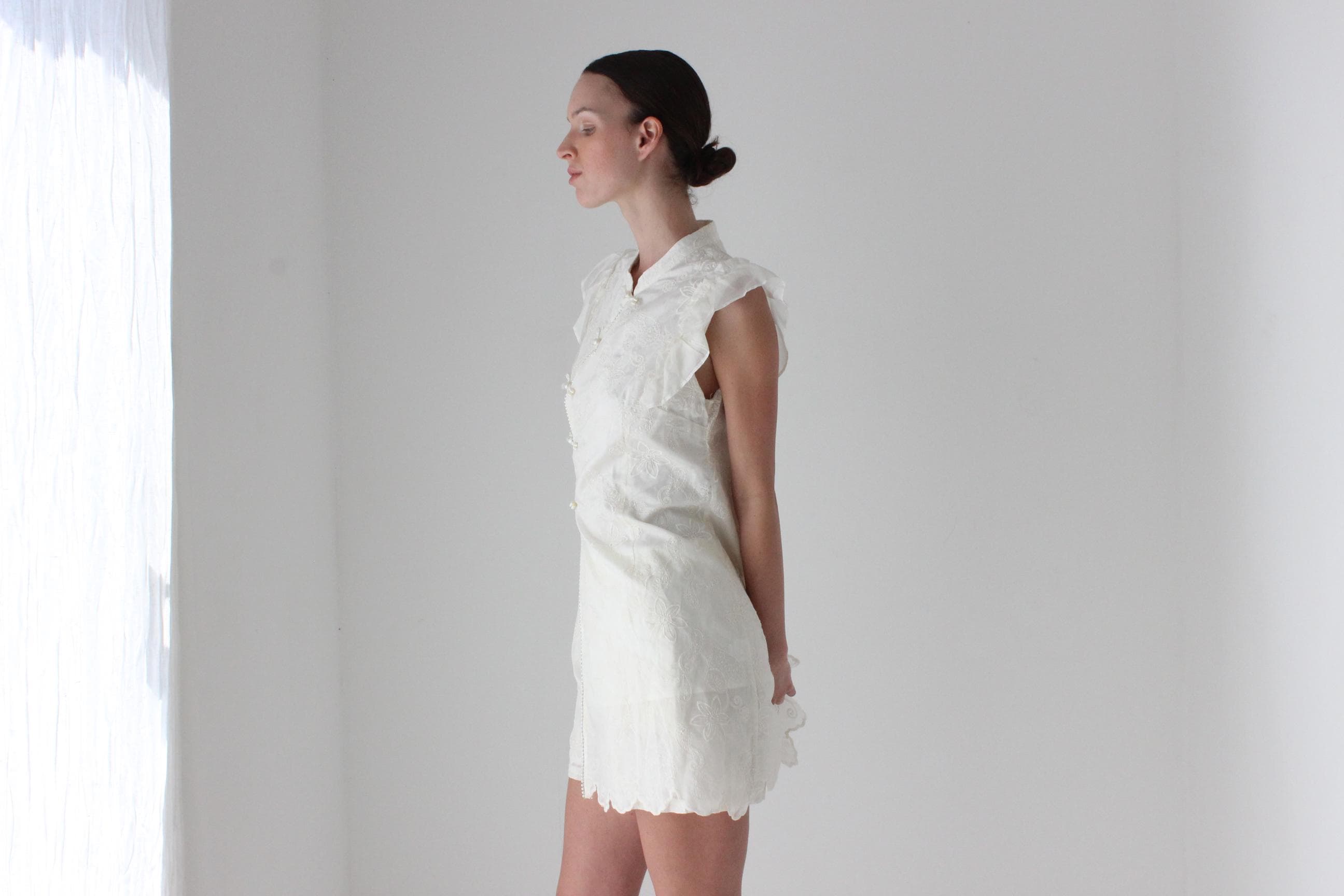 Cotton Lace Pyjama 'Getting Ready' Set