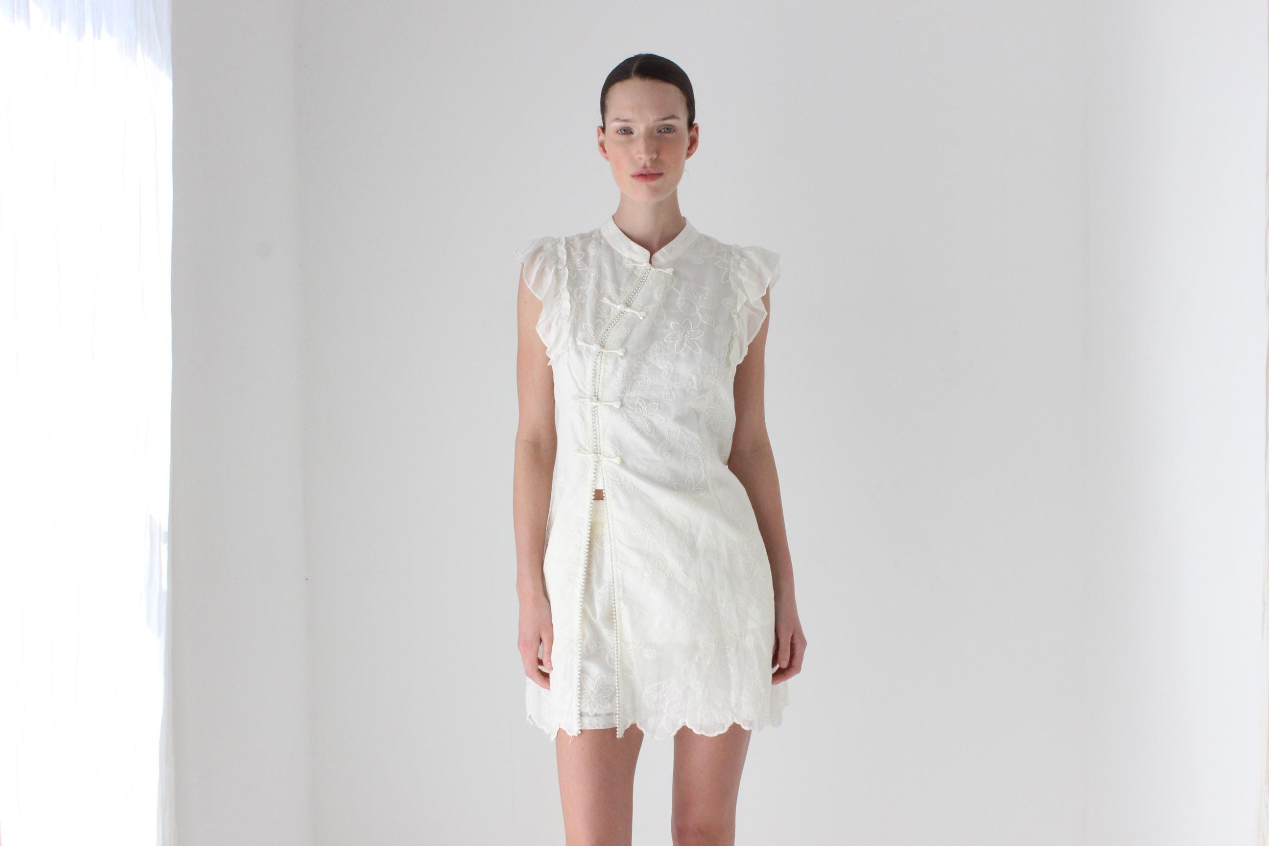 Cotton Lace Pyjama 'Getting Ready' Set