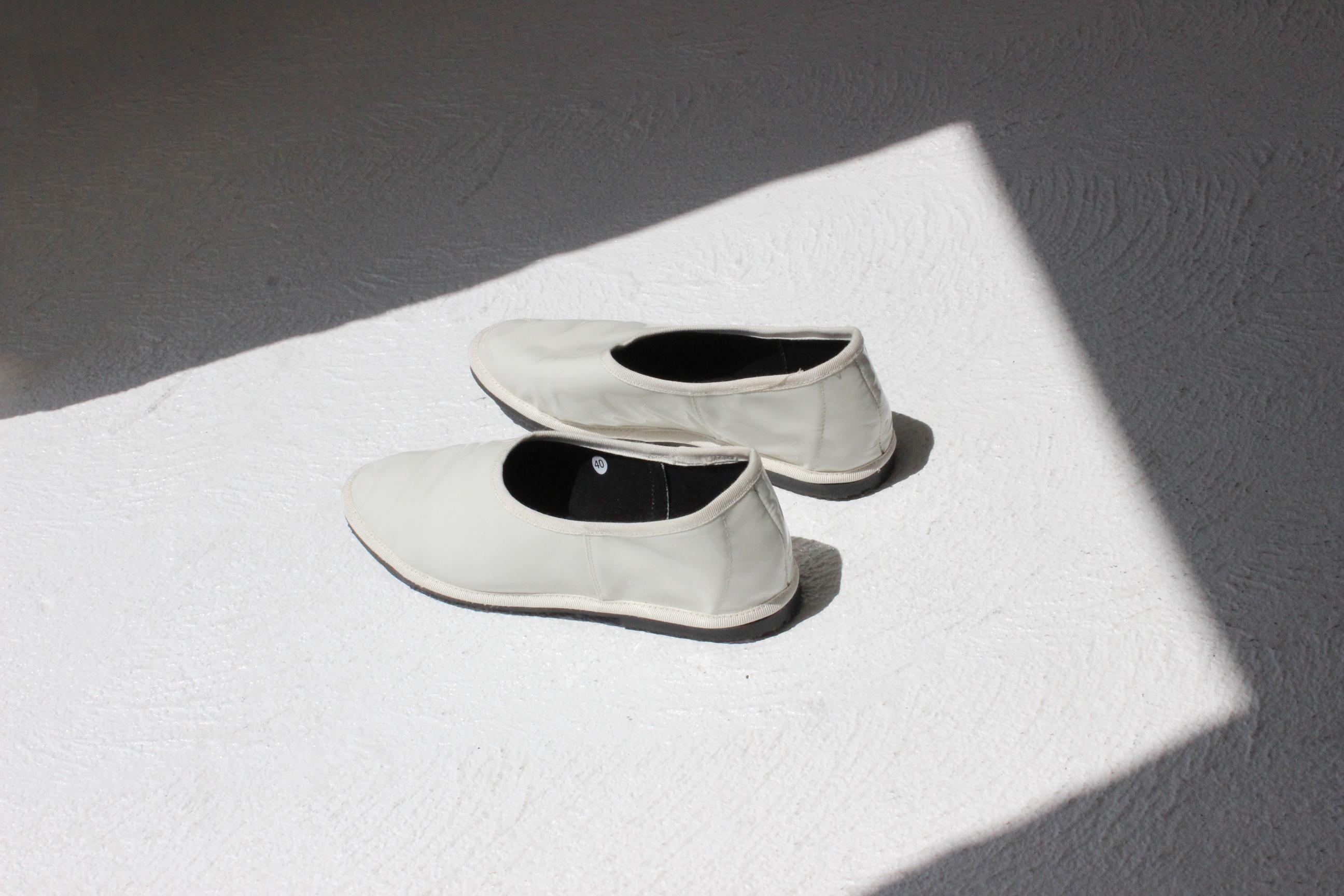 Italian Made Ilio Smeraldo Patent Leather Ballet Flats - Euro 40