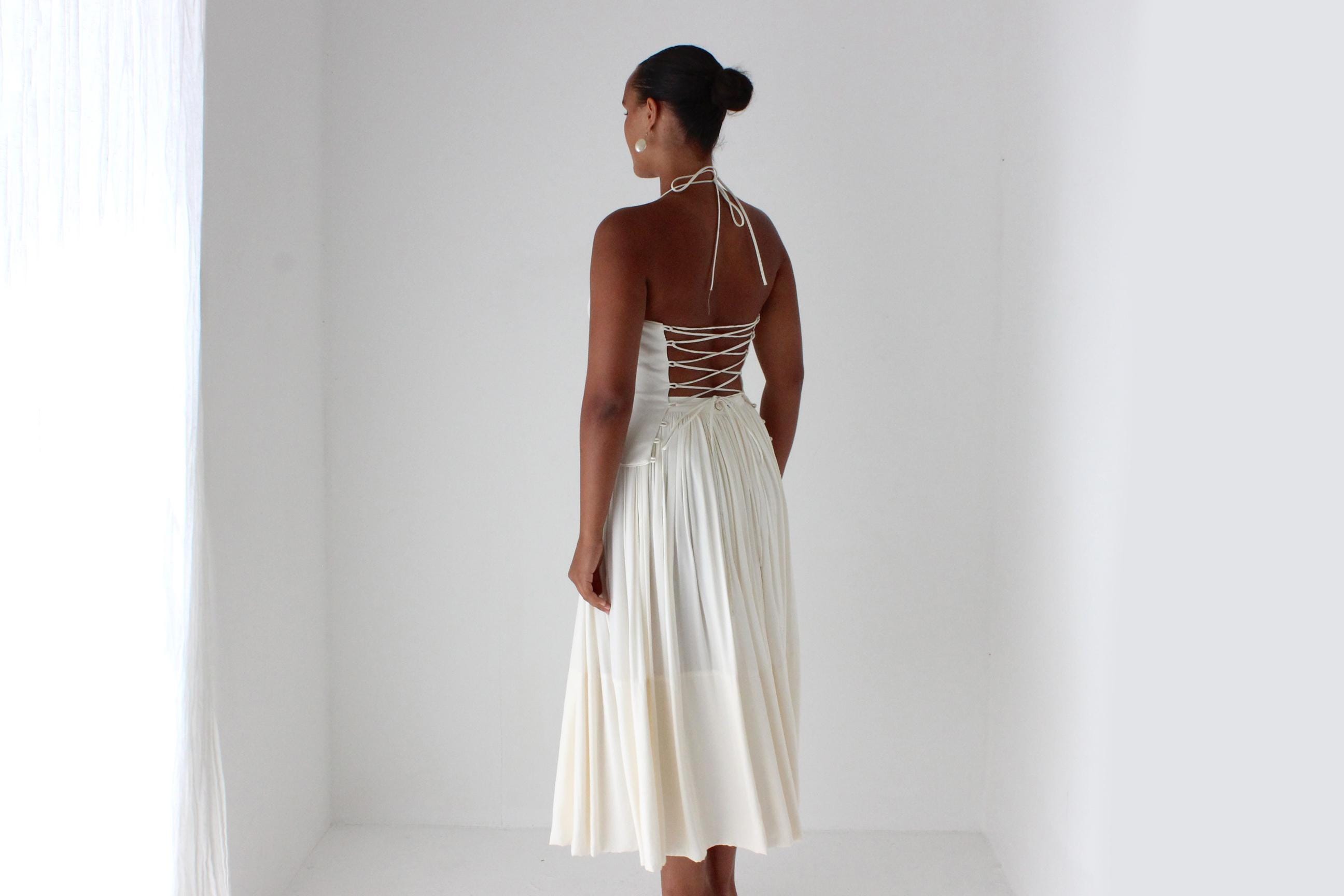 1997 Ivory Satin Corset