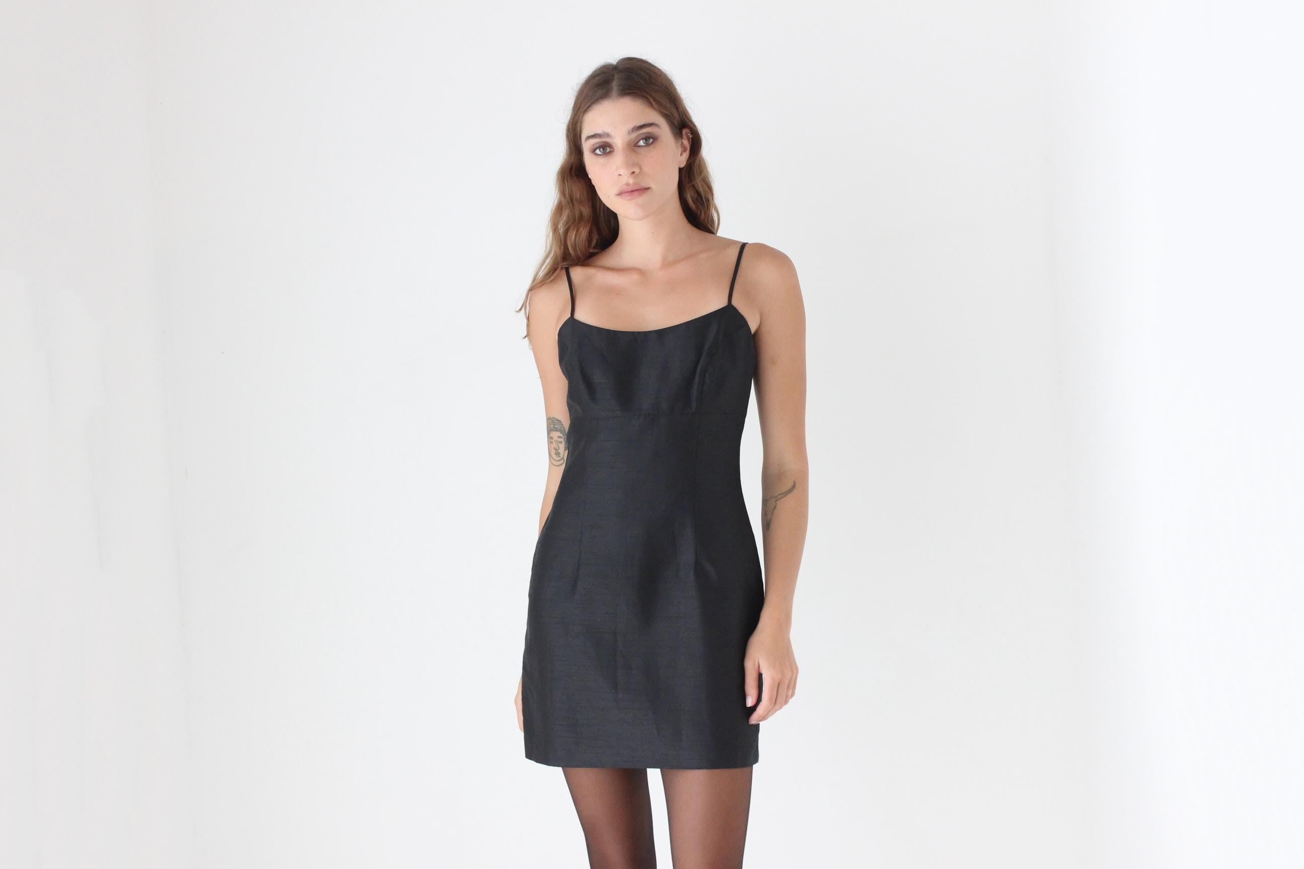Chic As Can Be 90s Spaghetti Strap Mini