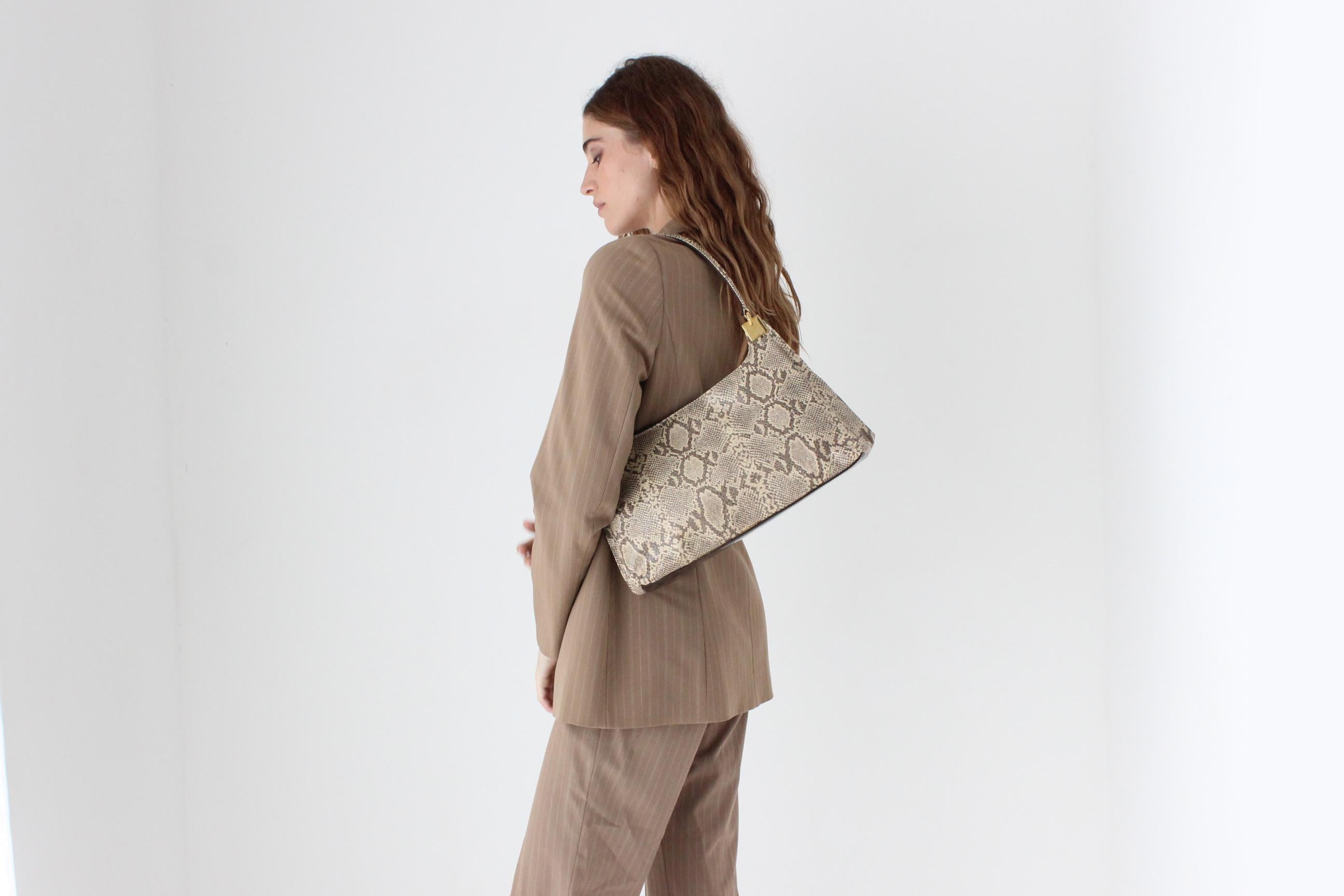 Y2K Snakeskin Bag