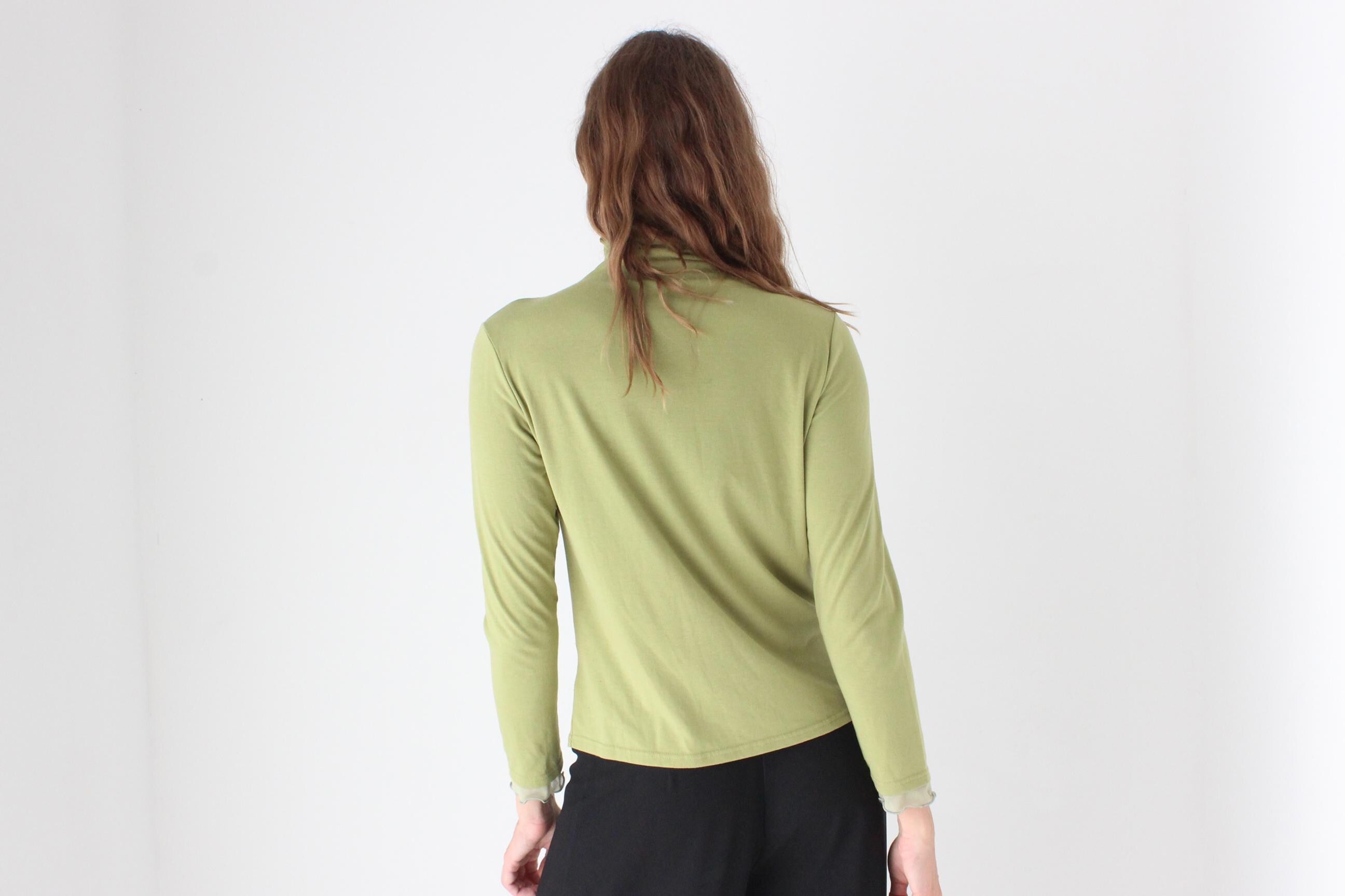 Futuristic Y2K Ruched Tulle Textural Top
