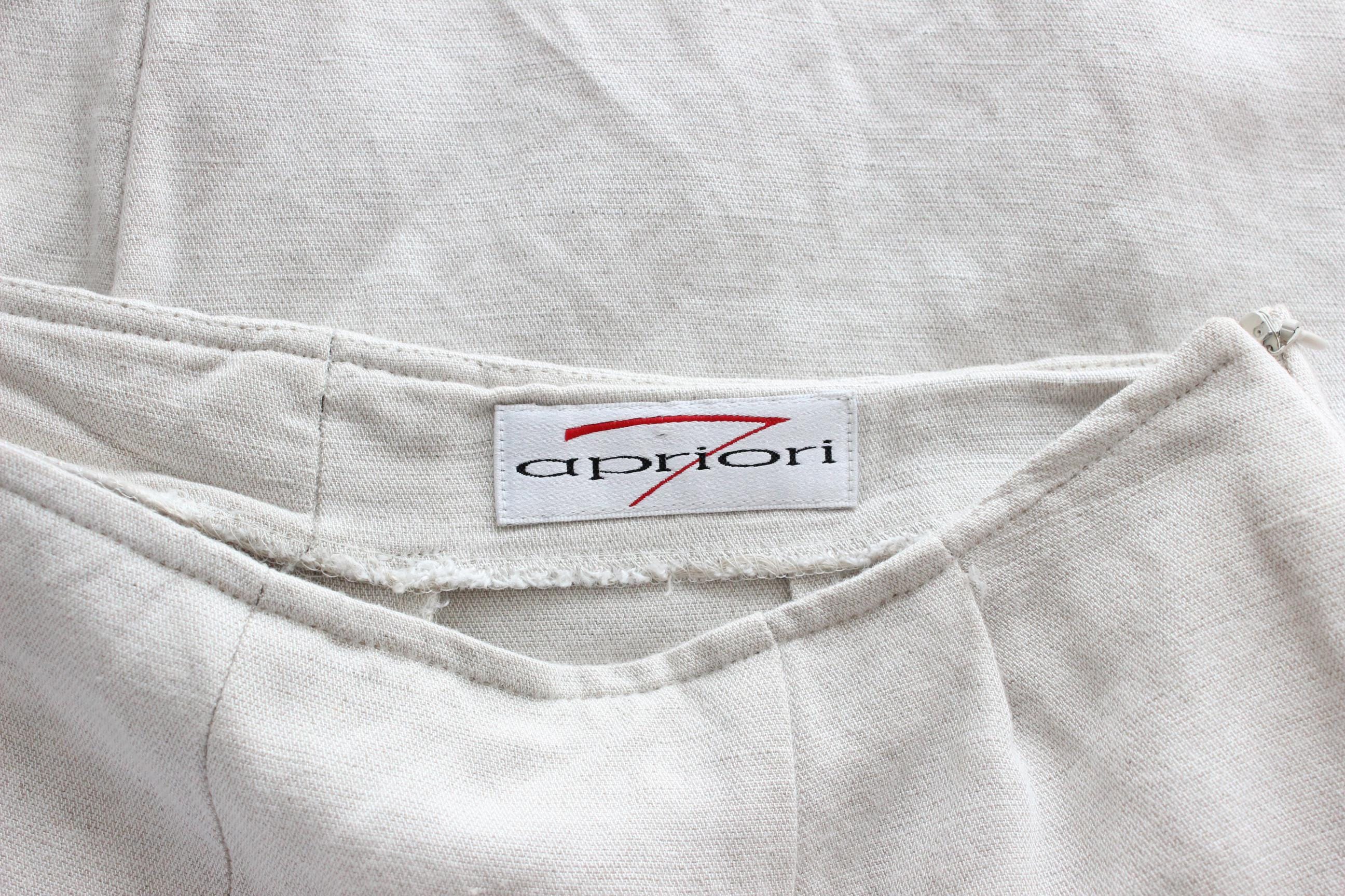 Beautifully Cut 90s Italian Linen Pants