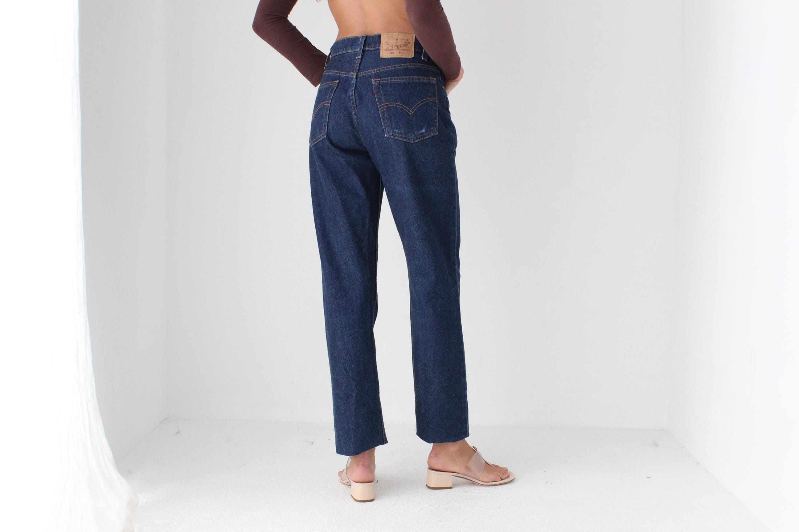 1996 LEVIS Dark Wash 553 Jeans