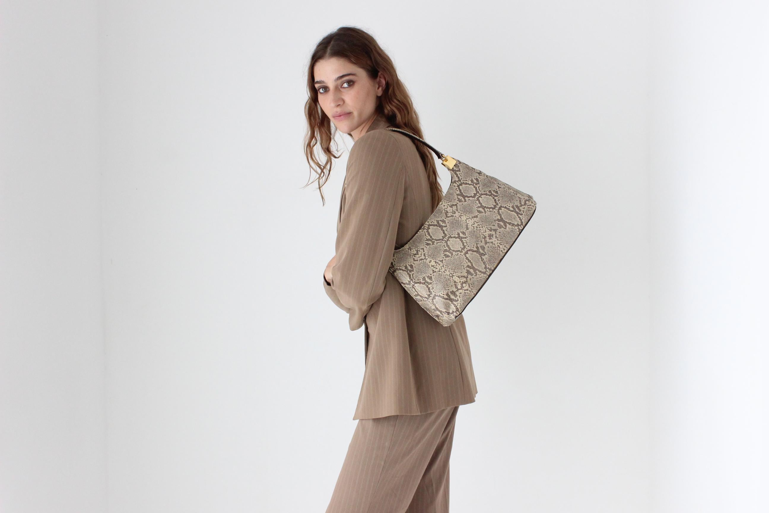 Y2K Snakeskin Bag