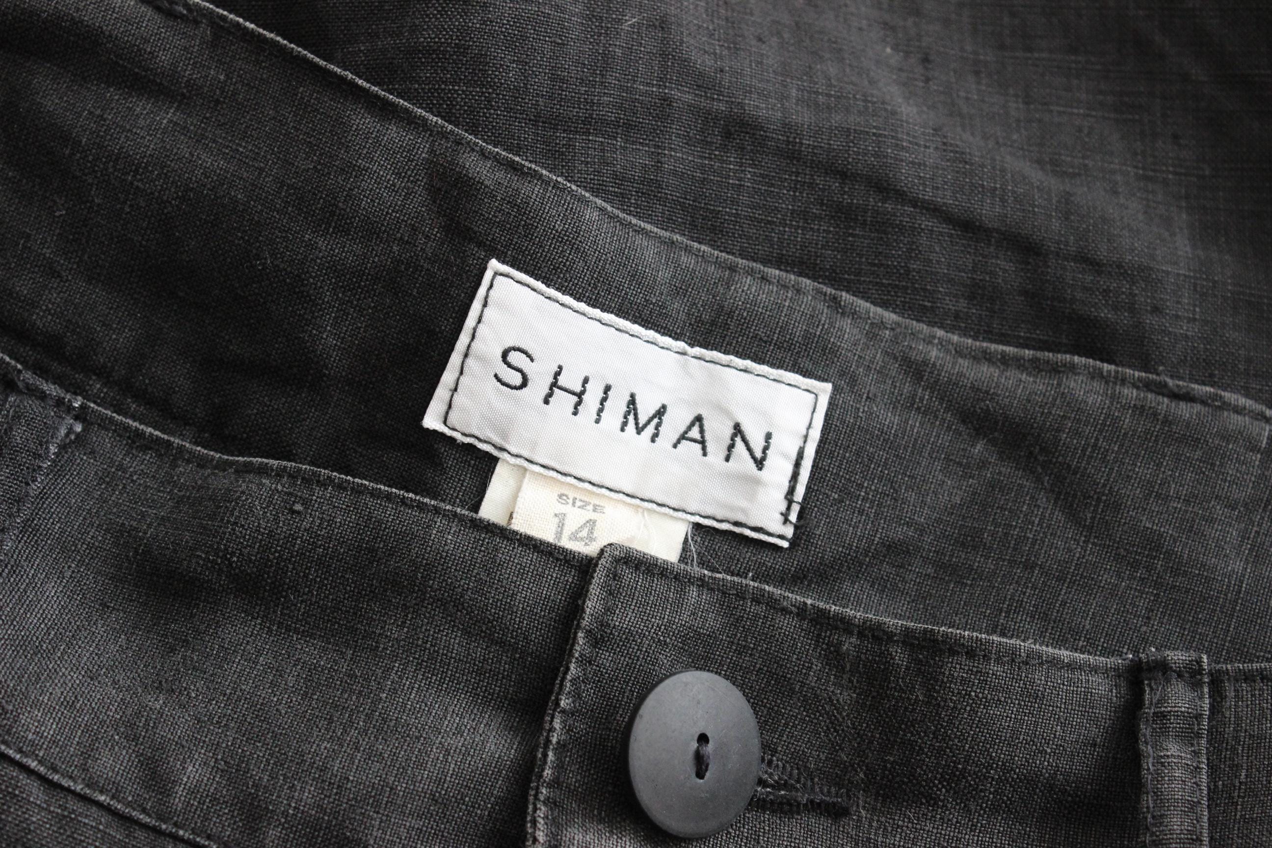 Beautifully Cut 90s Linen Trousers