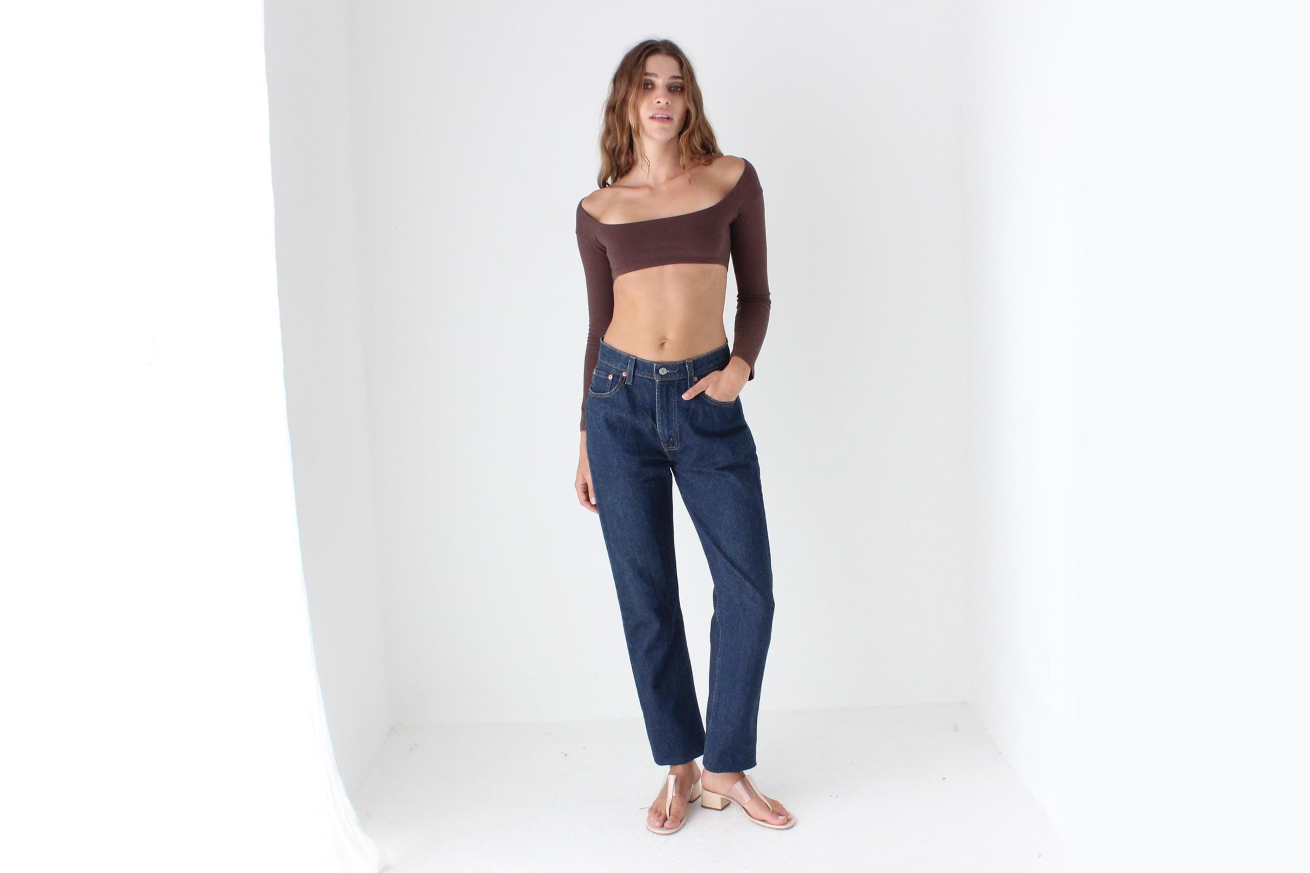 1996 LEVIS Dark Wash 553 Jeans