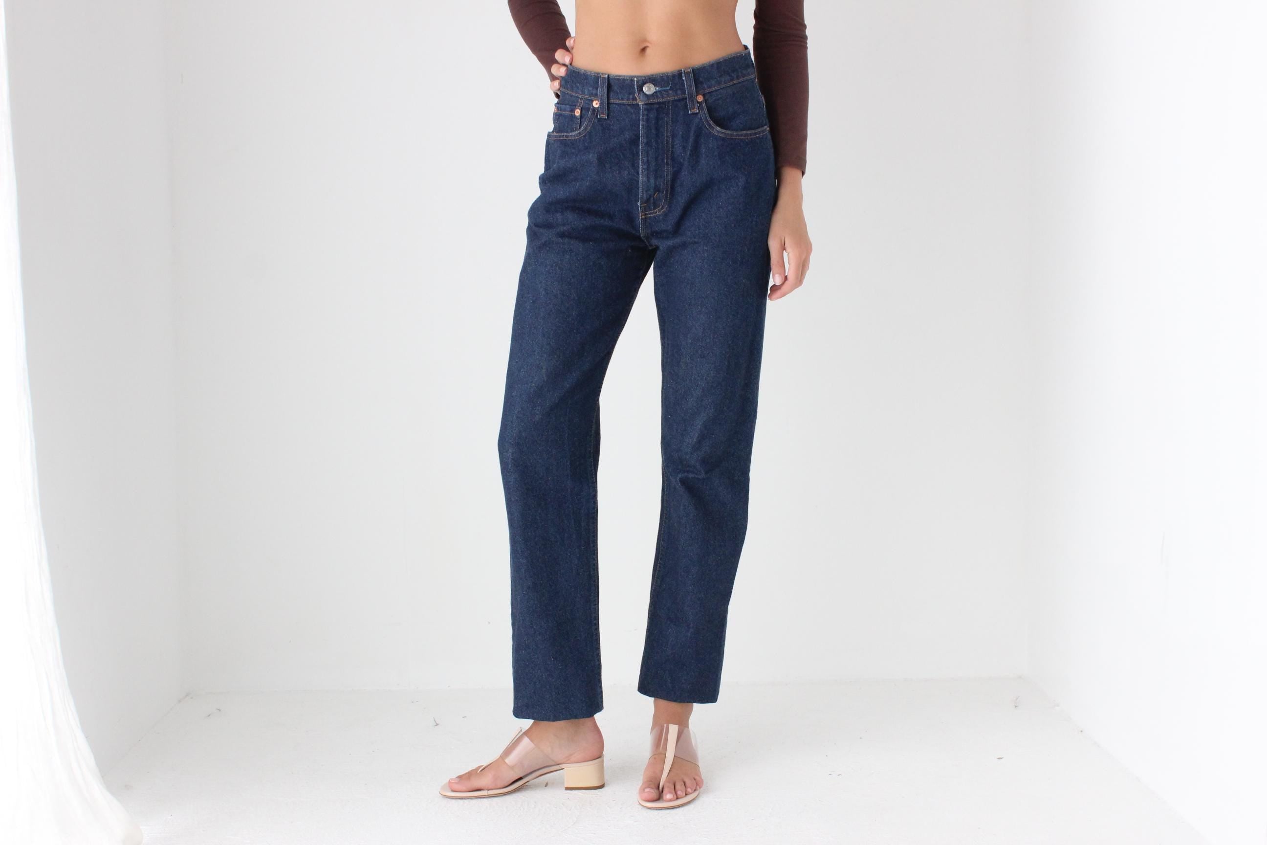 1996 LEVIS Dark Wash 553 Jeans