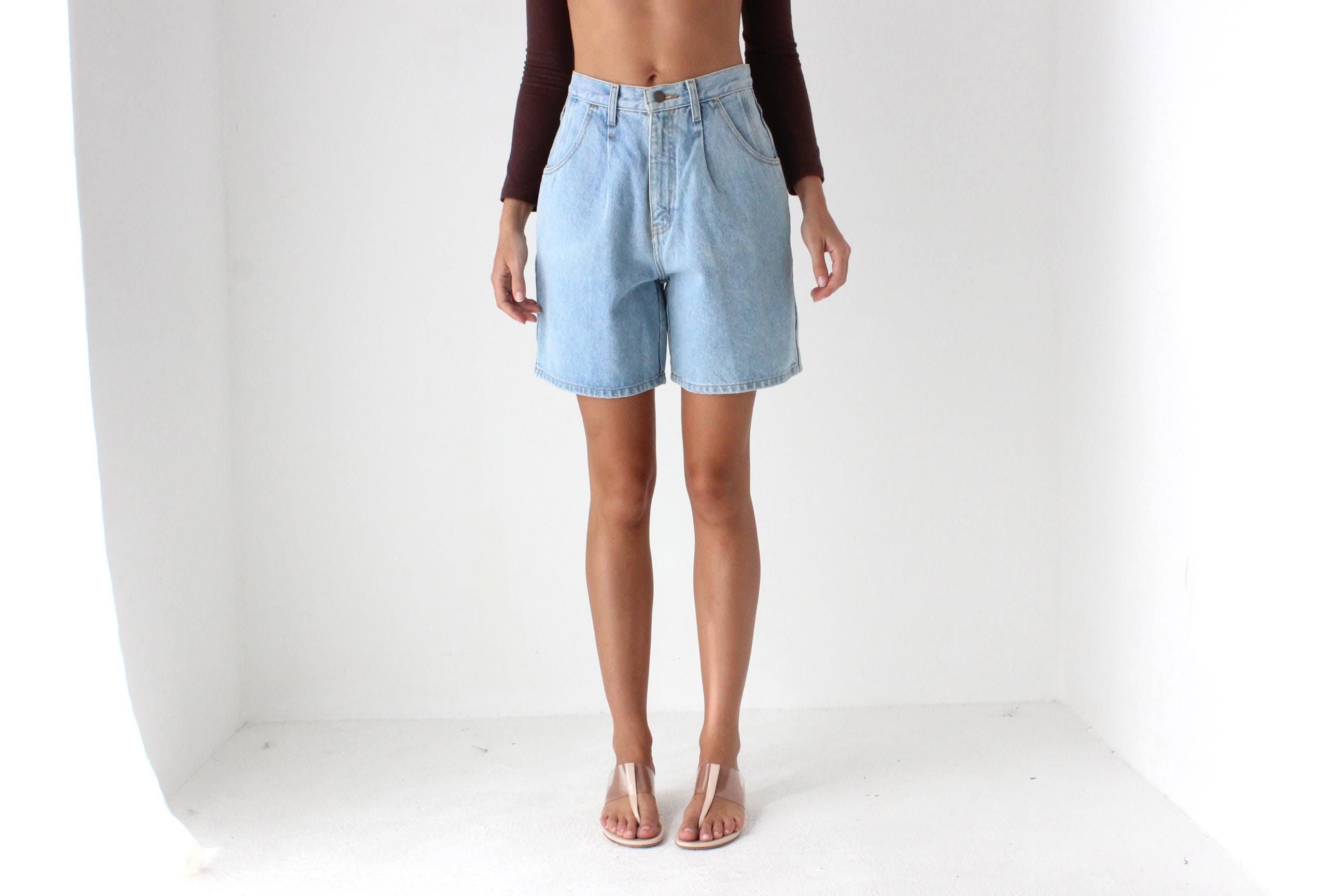 80s Bill Blass Perfect Denim Shorts