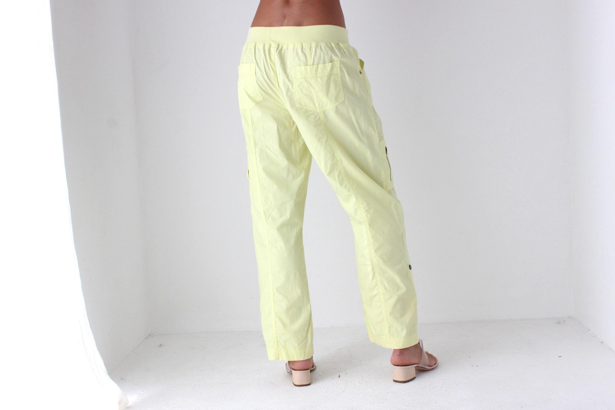 Y2K Washed Neon Cargo Pants