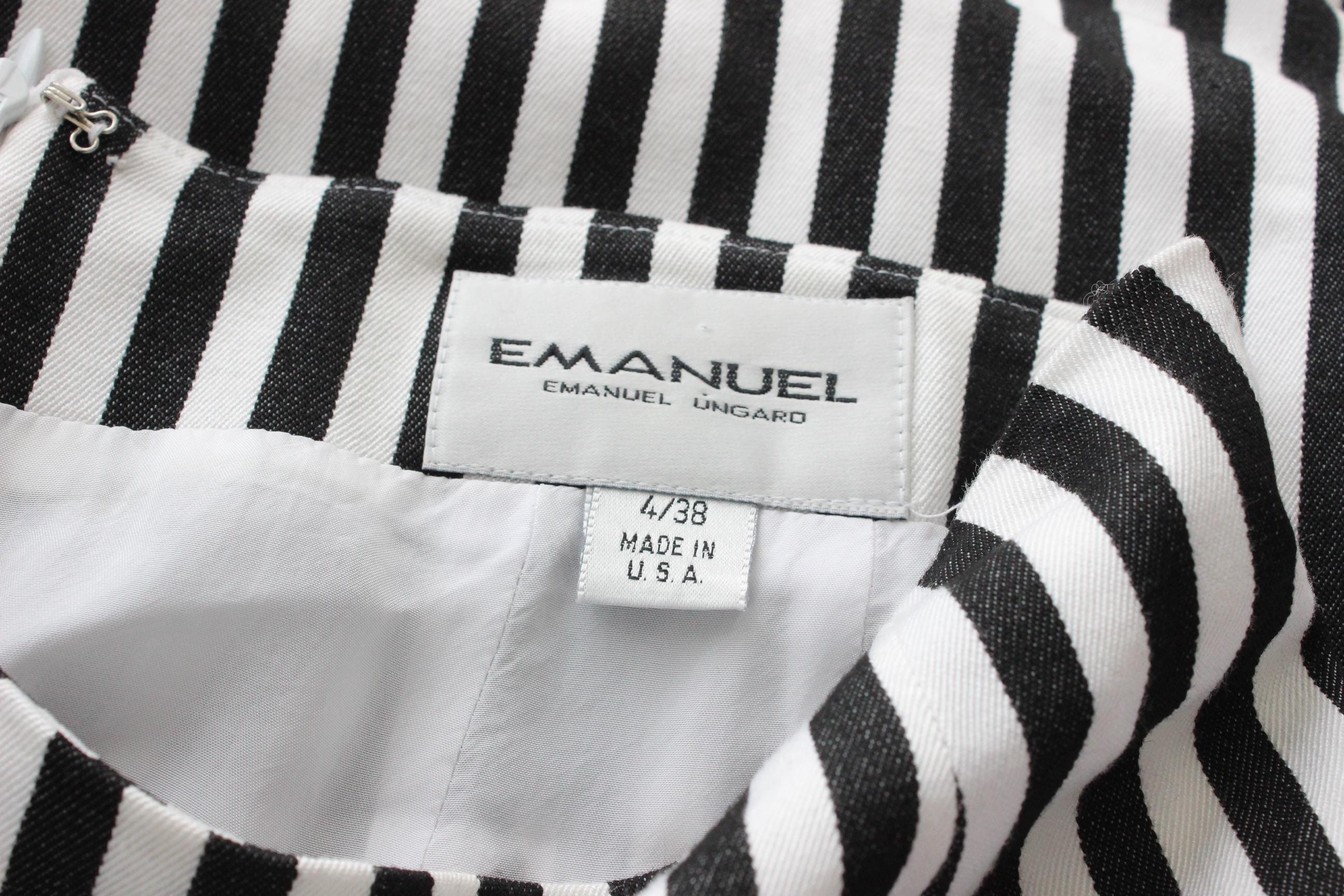 80s Emanuel Ungaro Mini Skirt