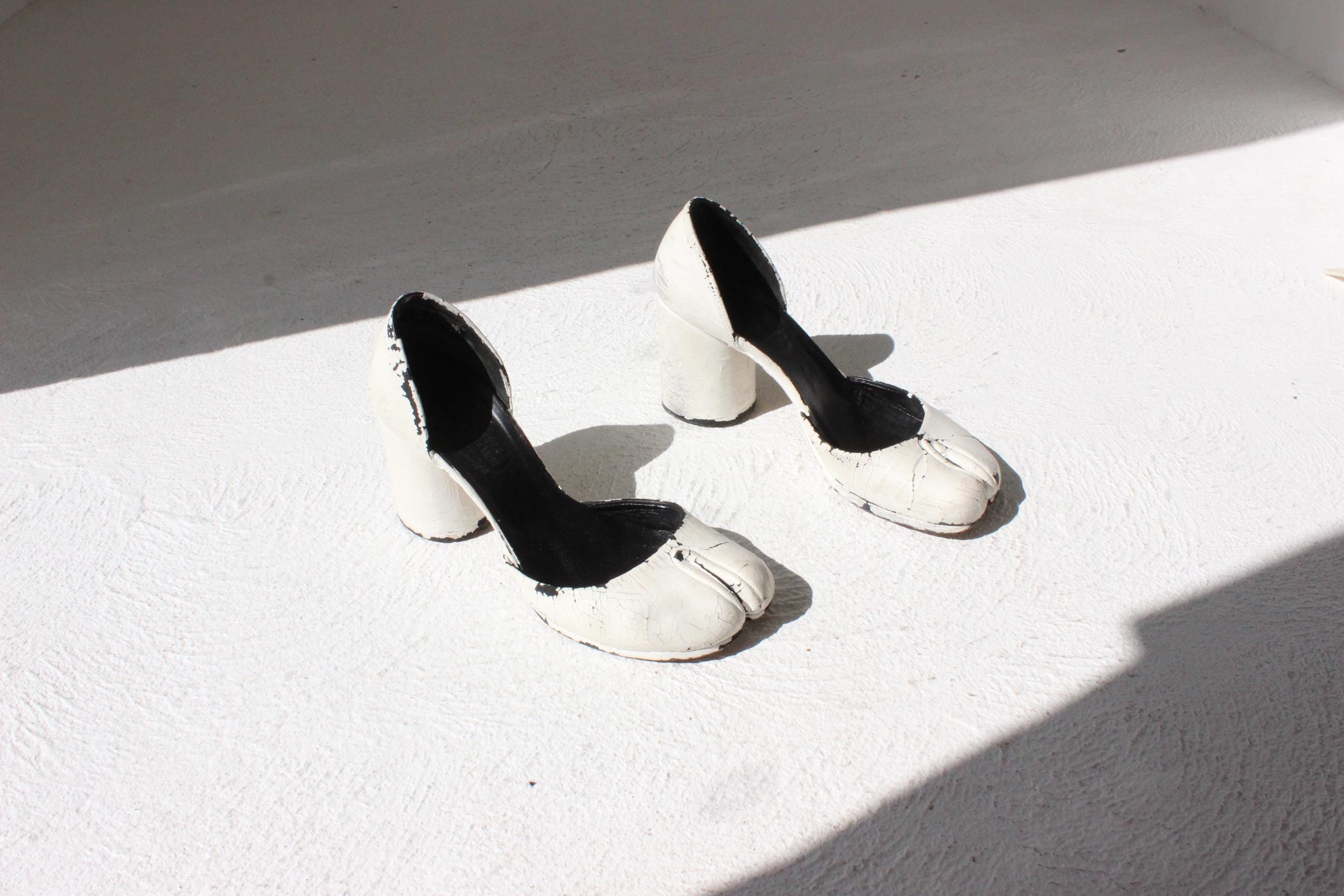 2004 Archival Maison Margiela Handpainted Tabis - Euro 40.5