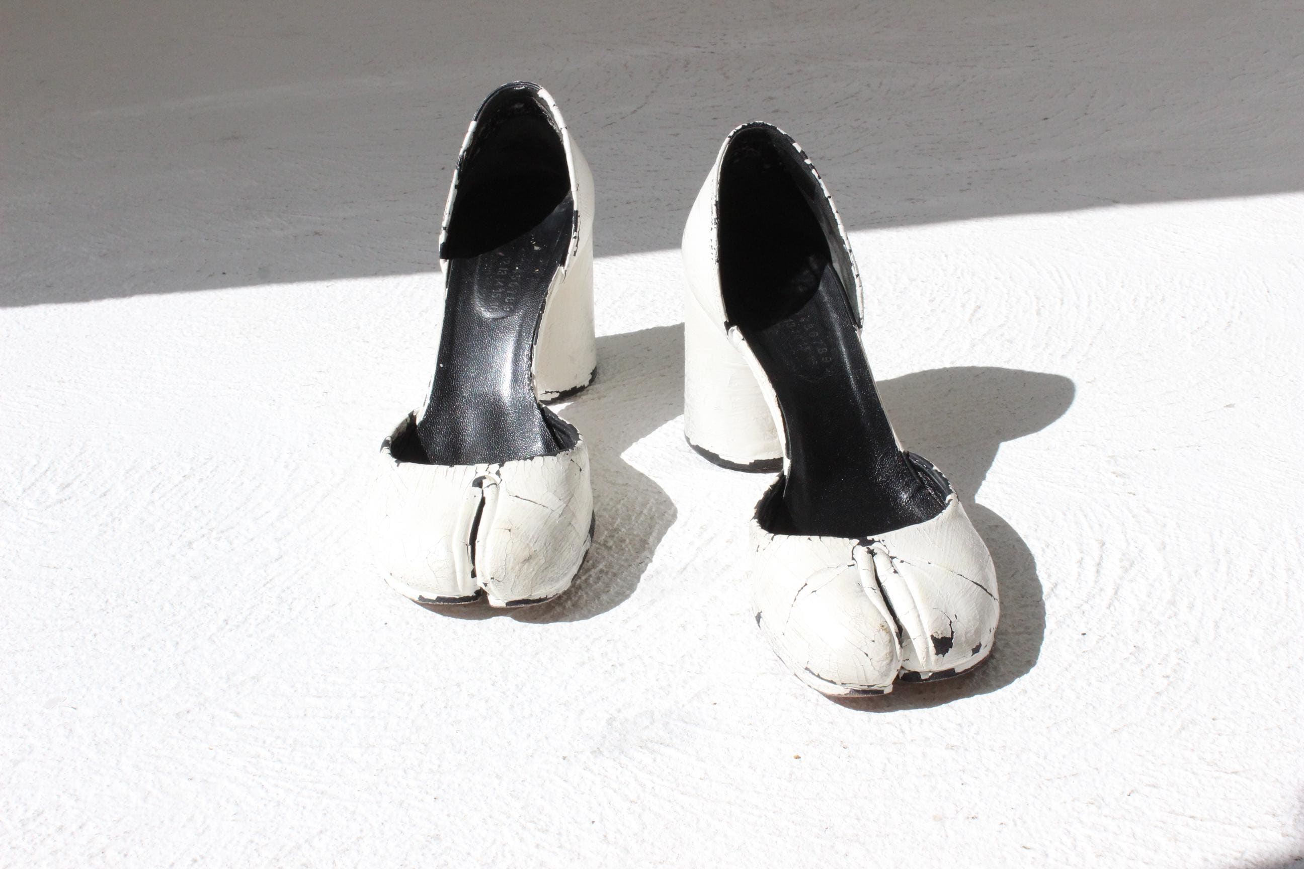 2004 Archival Maison Margiela Handpainted Tabis - Euro 40.5