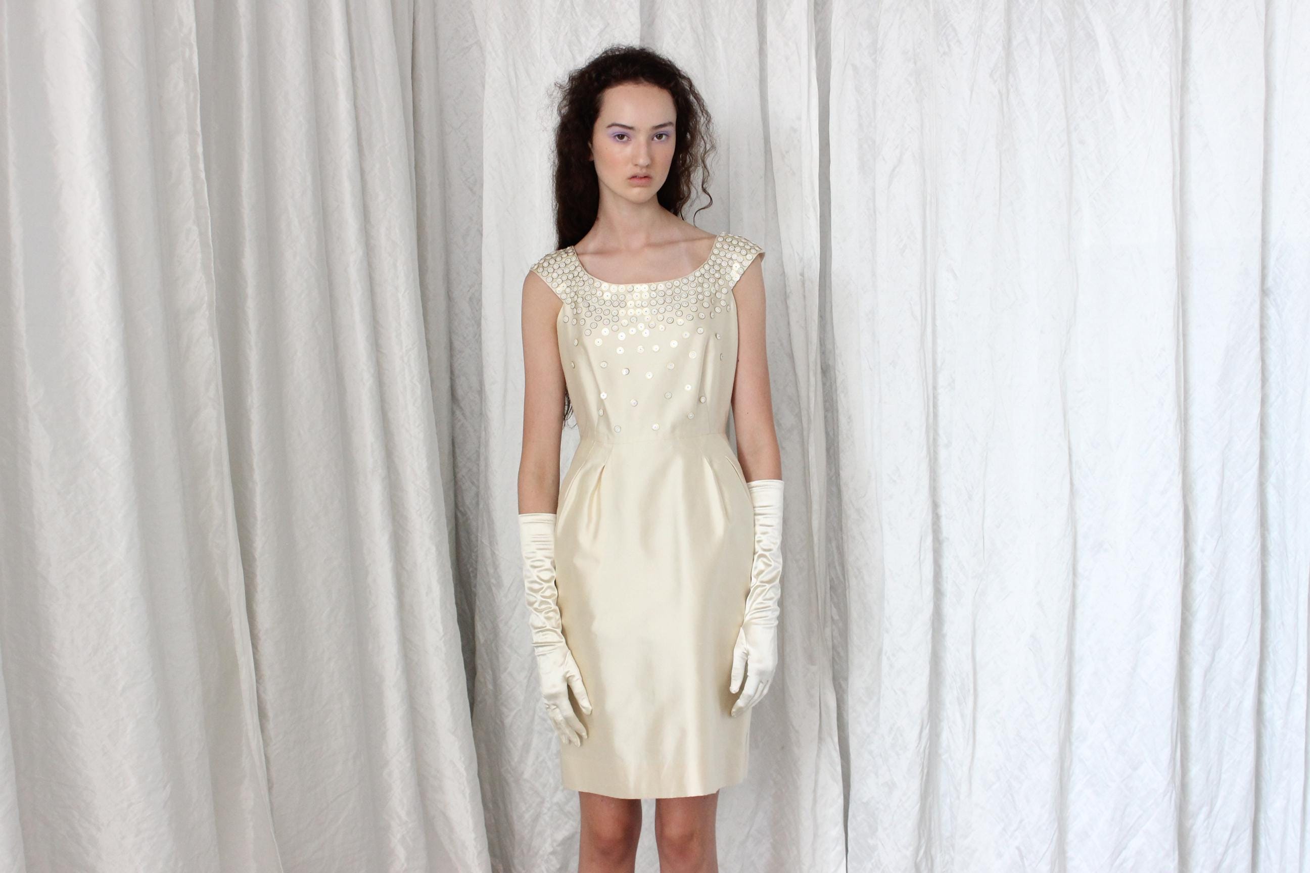 2000s Kate Spade Silk Taffeta Mini