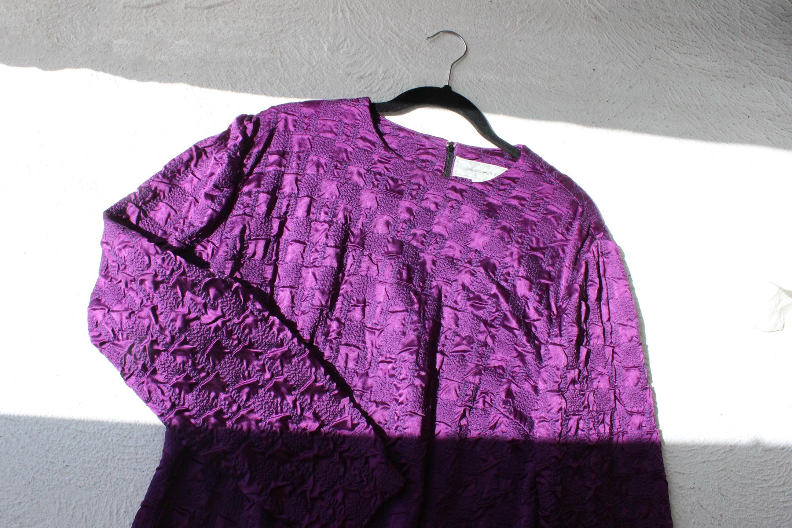 80s Textural Issey Vibe Dress
