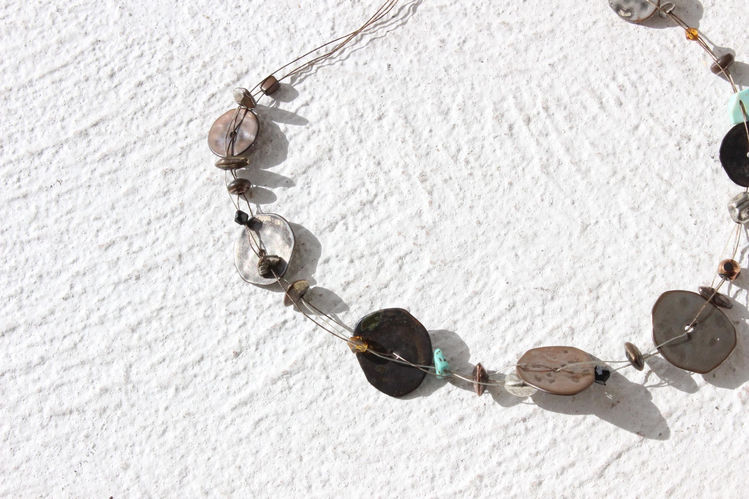 90s 'Found Object' Choker Necklace