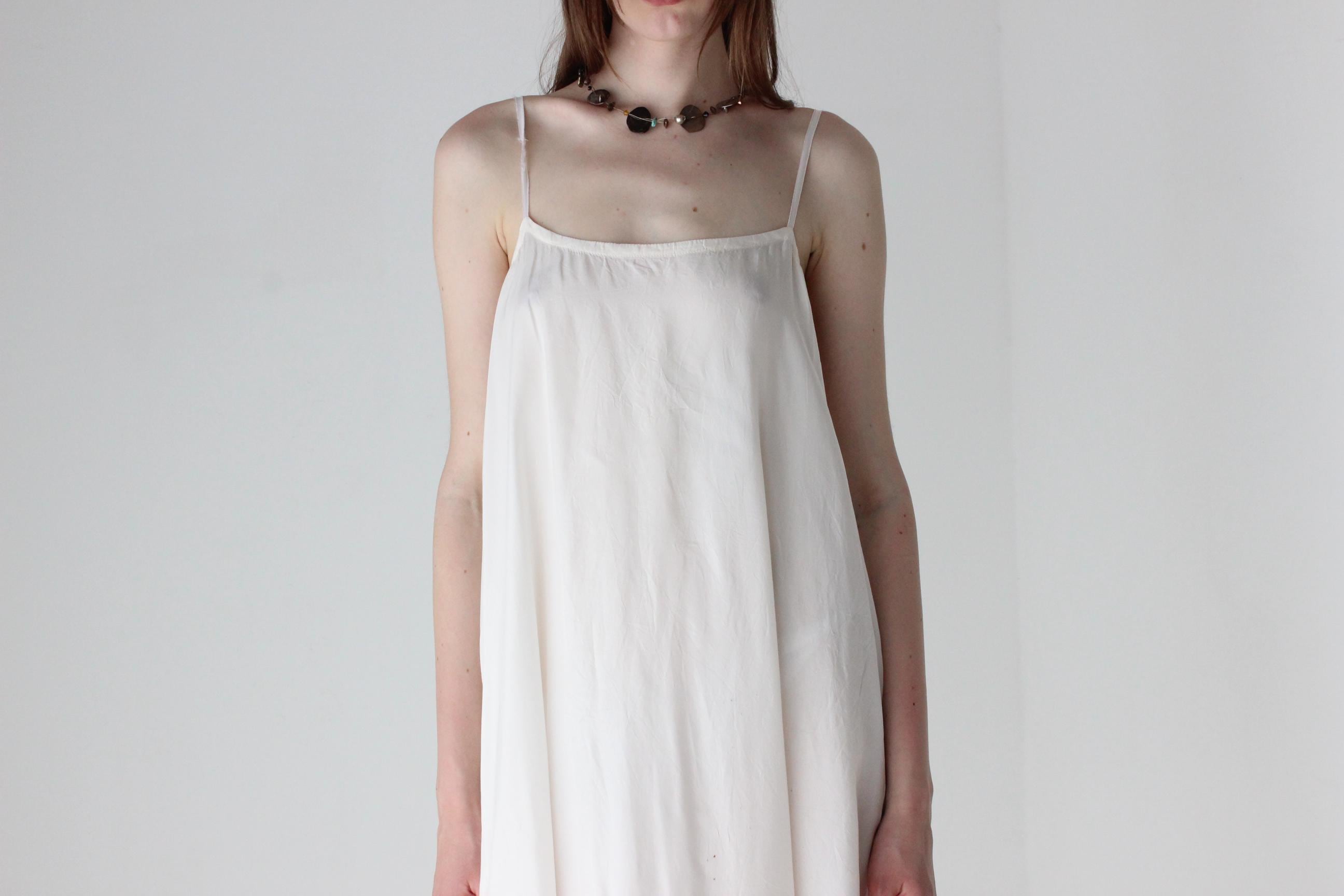 Relaxed & Roomy Ivory Nighty Slip Dress