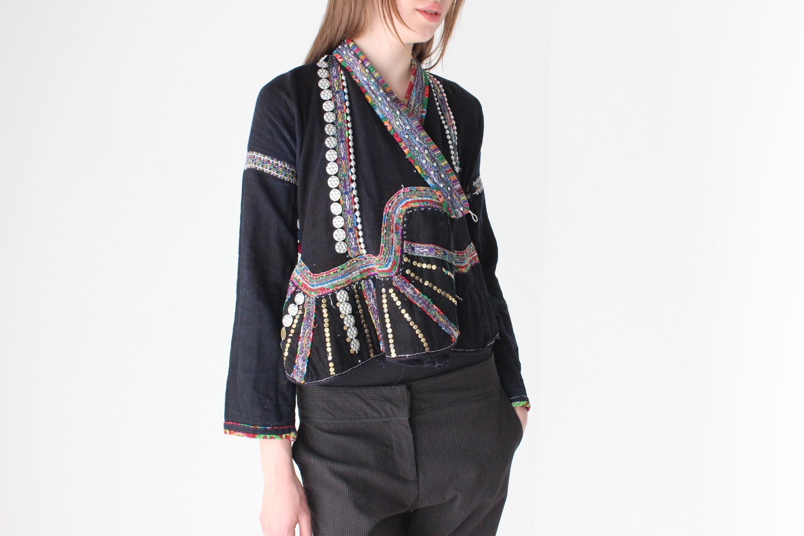 Antique Vietnamese Hmong Textile Jacket