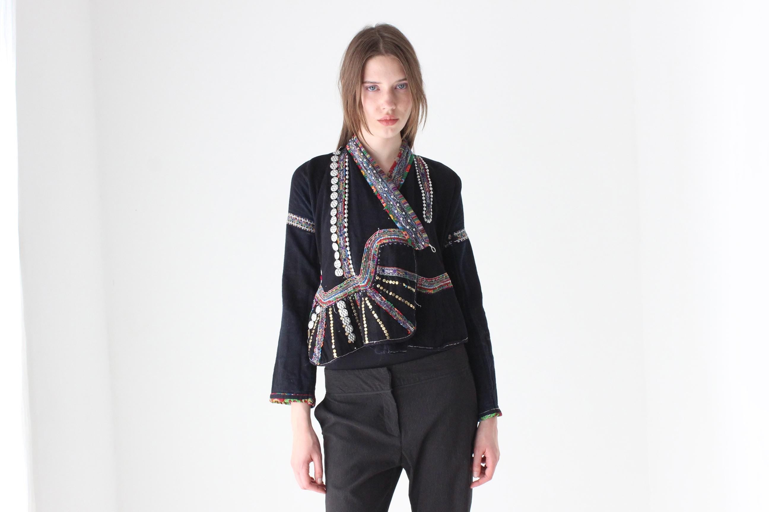 Antique Vietnamese Hmong Textile Jacket